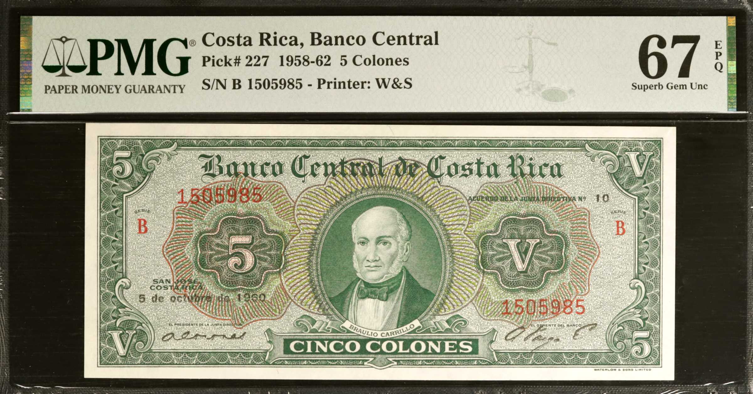 24.8.1960 24 de agosto de 1960 Sig 13: Jiménez/Castro 