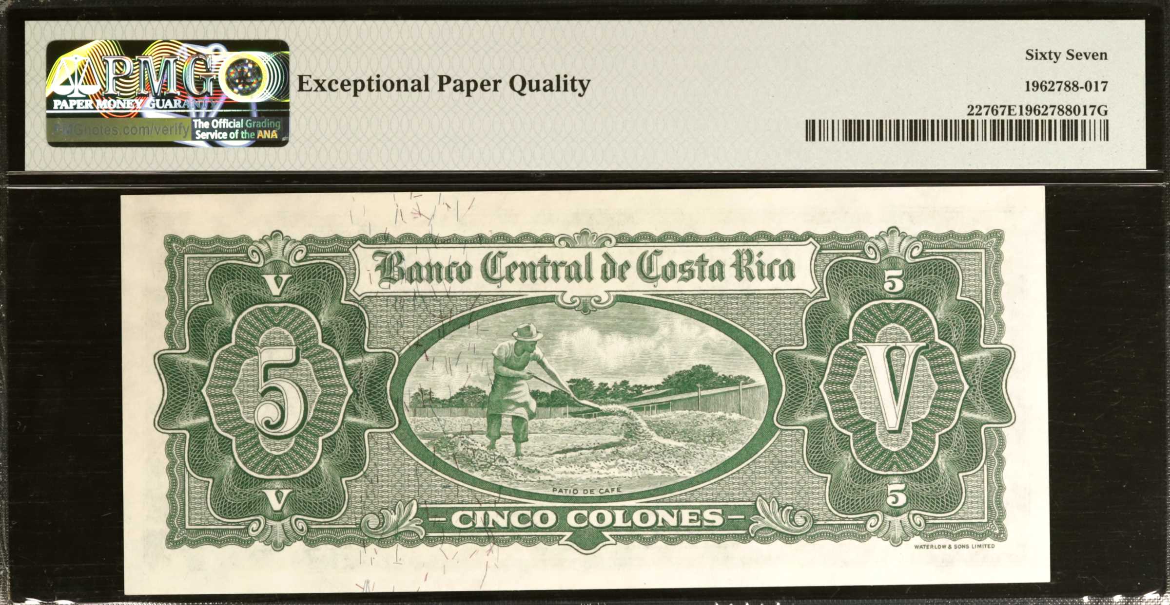image for: Costa Rica  5 colones(B507b)