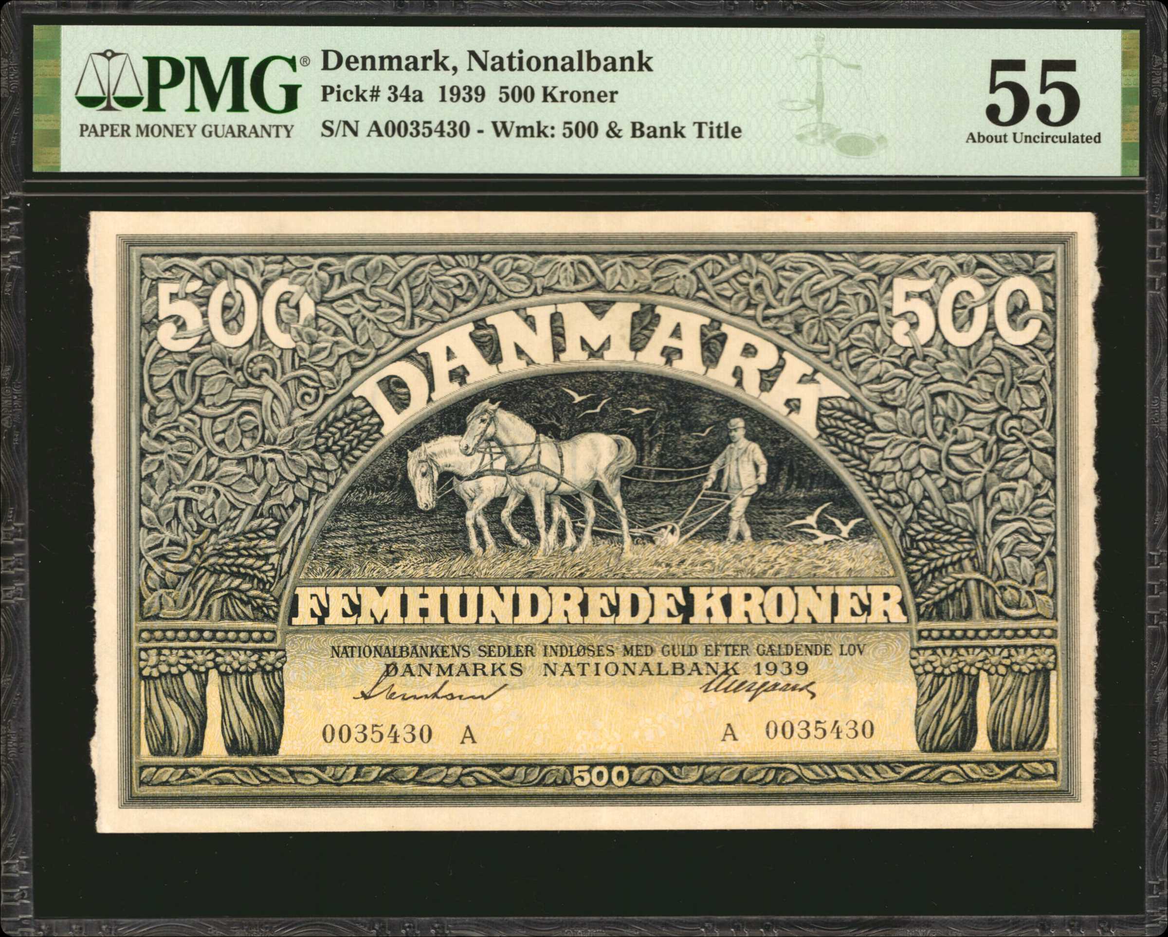 image for: Denmark  500 kroner (B905a)