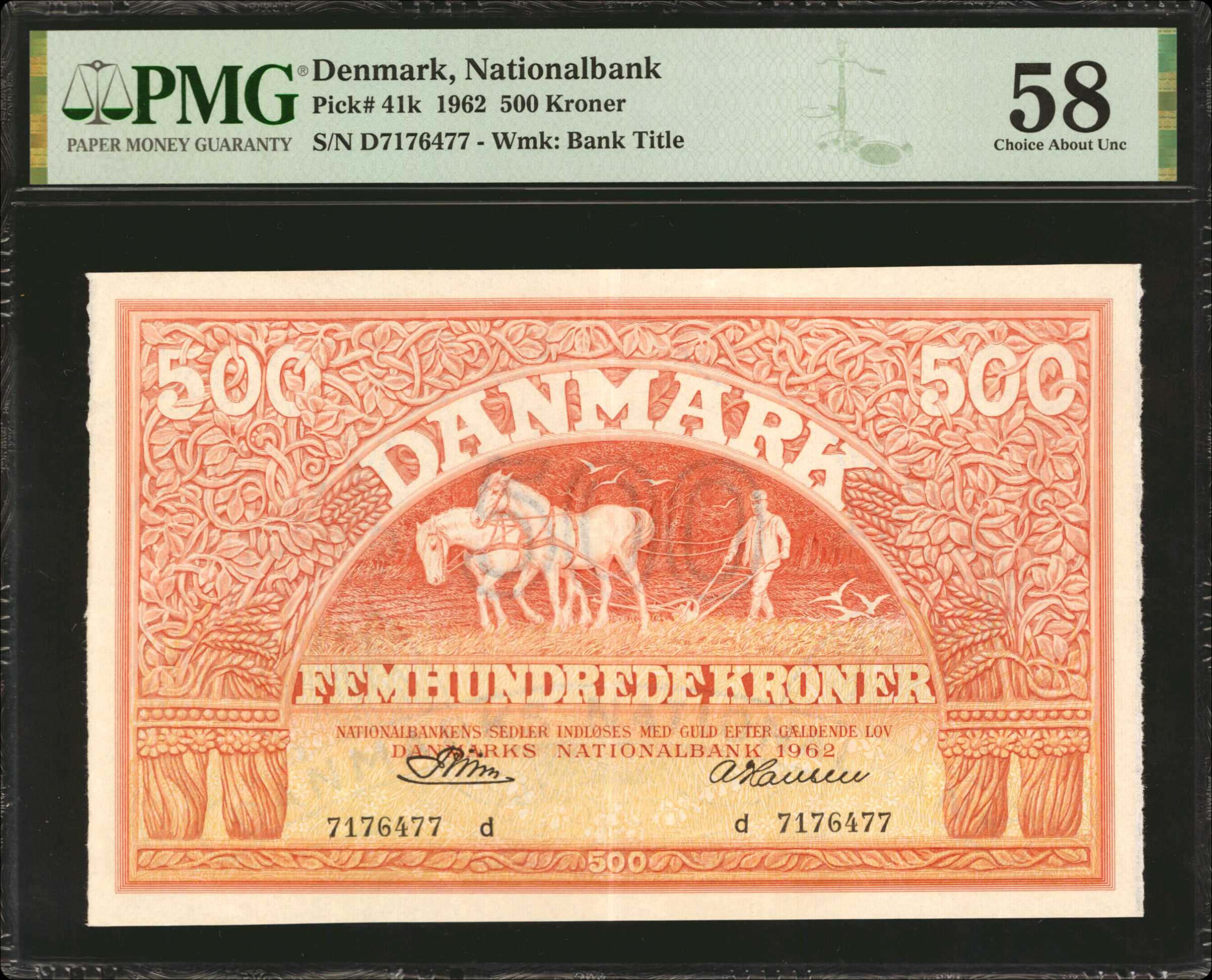 image for: Denmark  500 kroner (B911h)