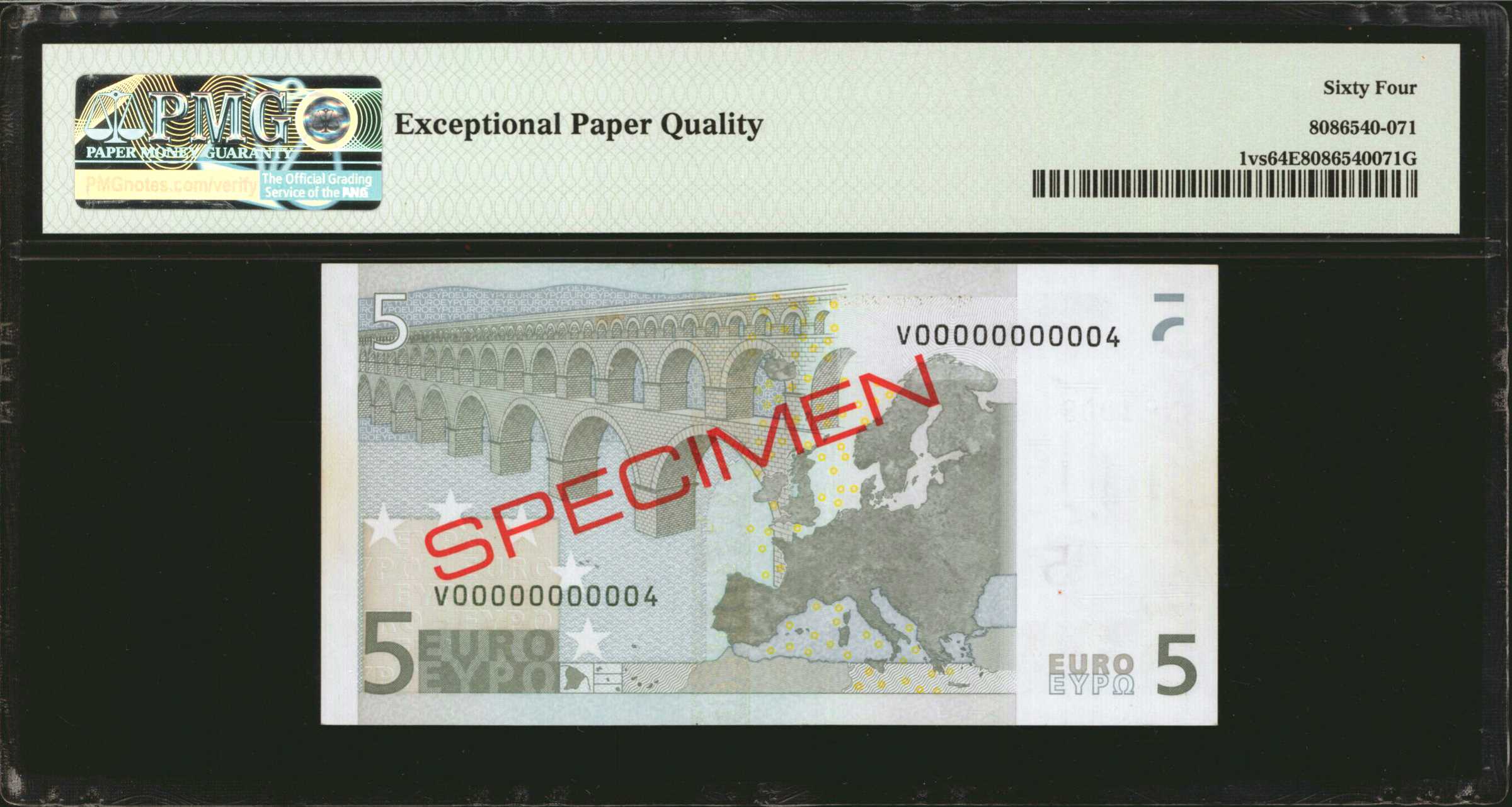 image for: European Monetary Union  5 euro (B101t1)