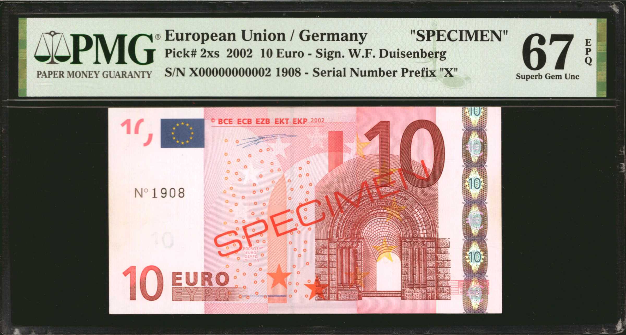 image for: European Monetary Union  10 euro (B102y1)