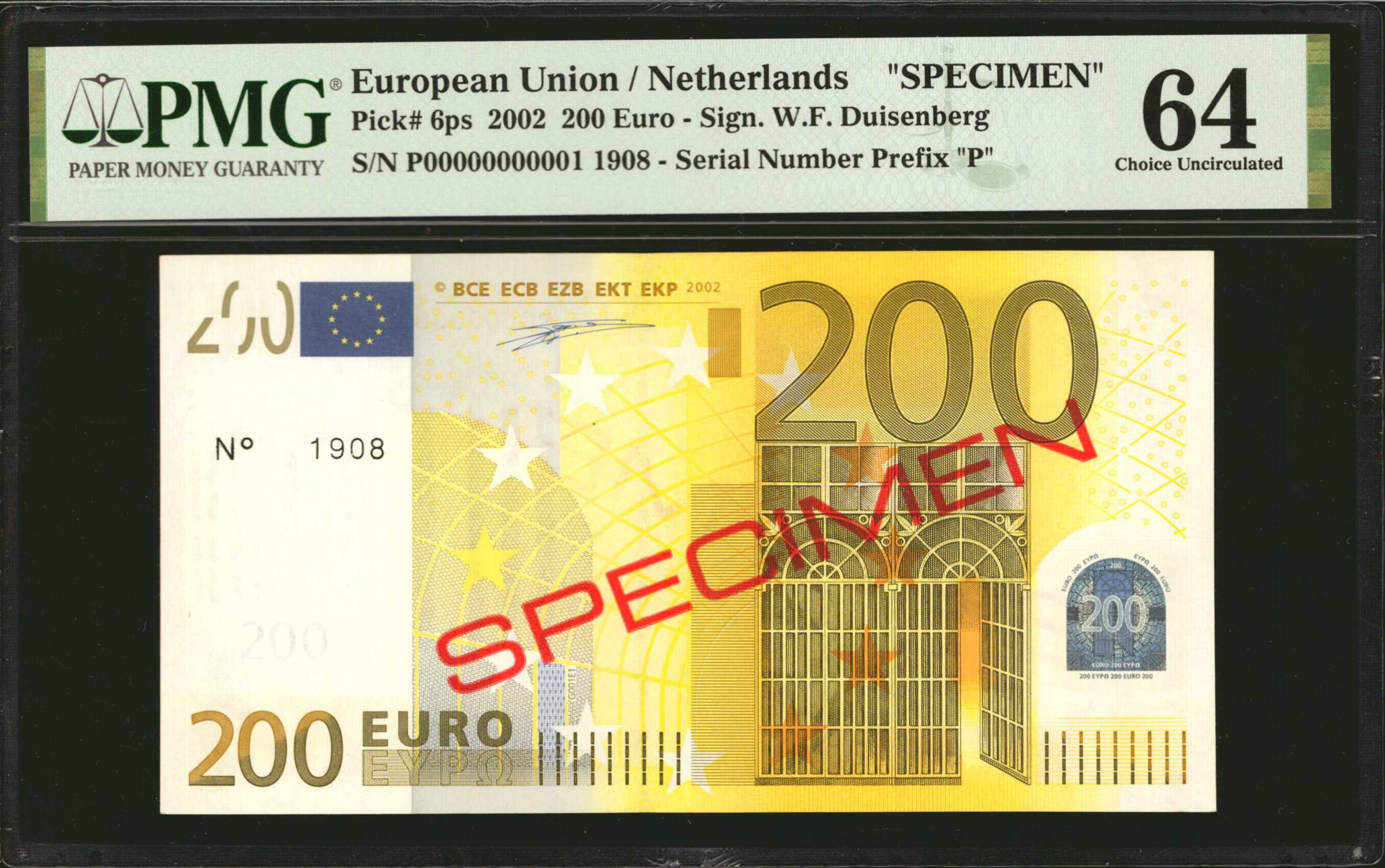 image for: European Monetary Union  200 euro (B106u1)