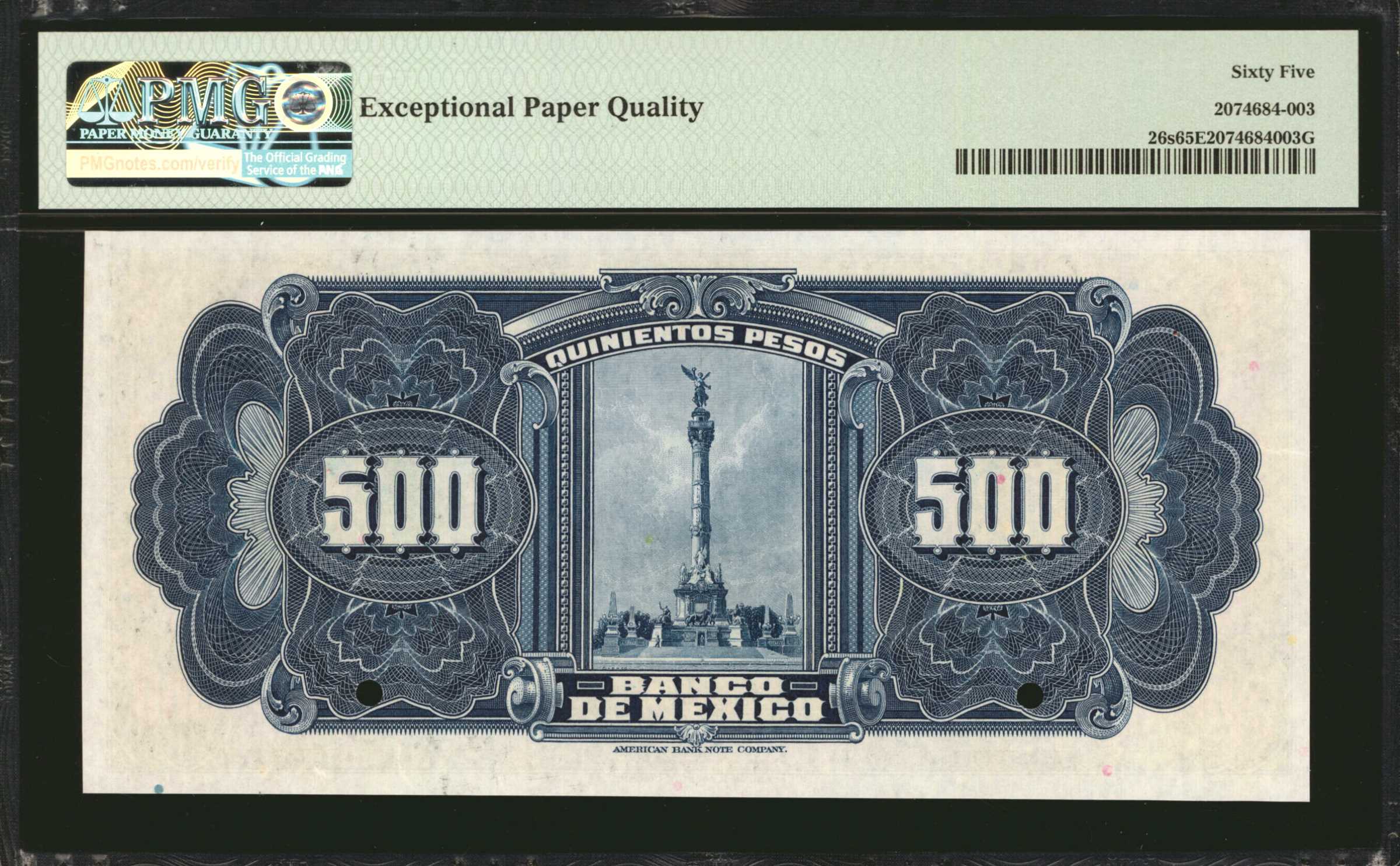 image for: Mexico  500 pesos(B606a)