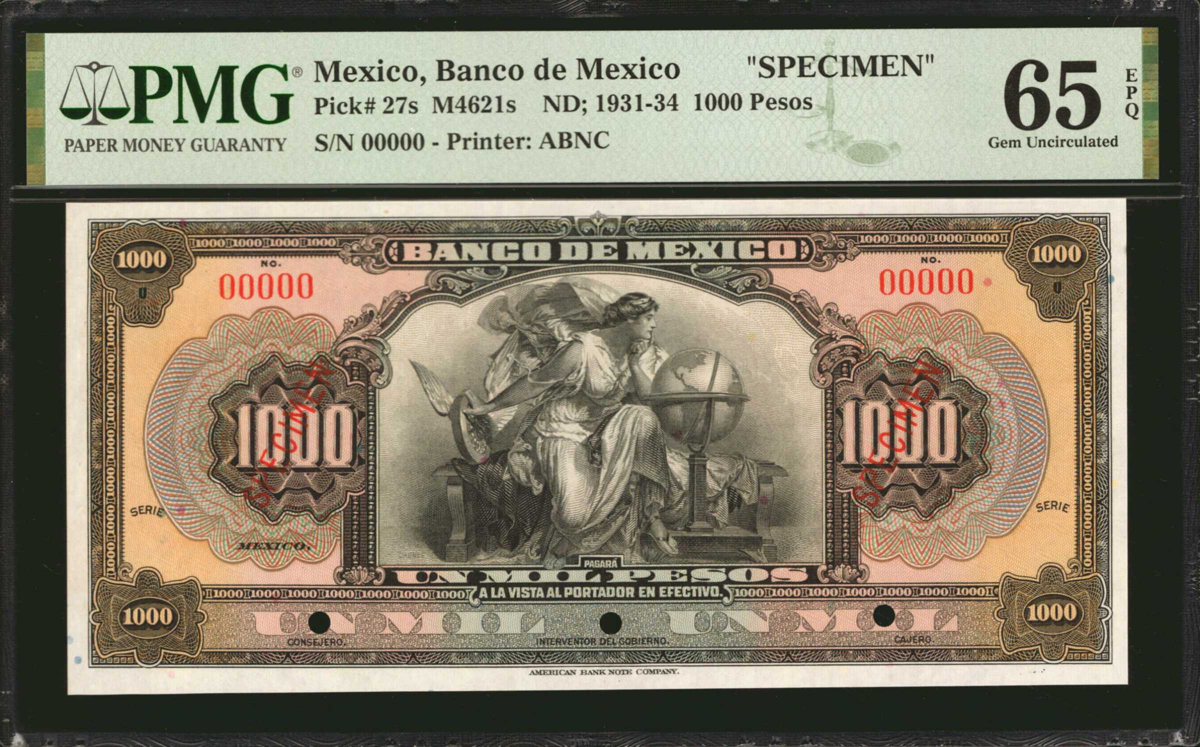 image for: Mexico  1,000 pesos(B607f)