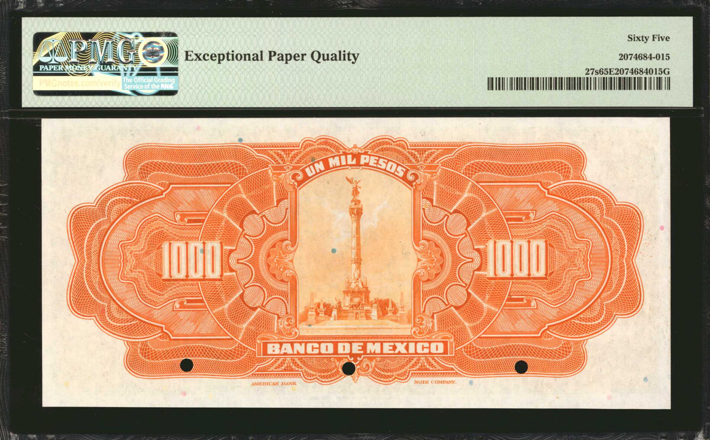 image for: Mexico  1,000 pesos(B607f)