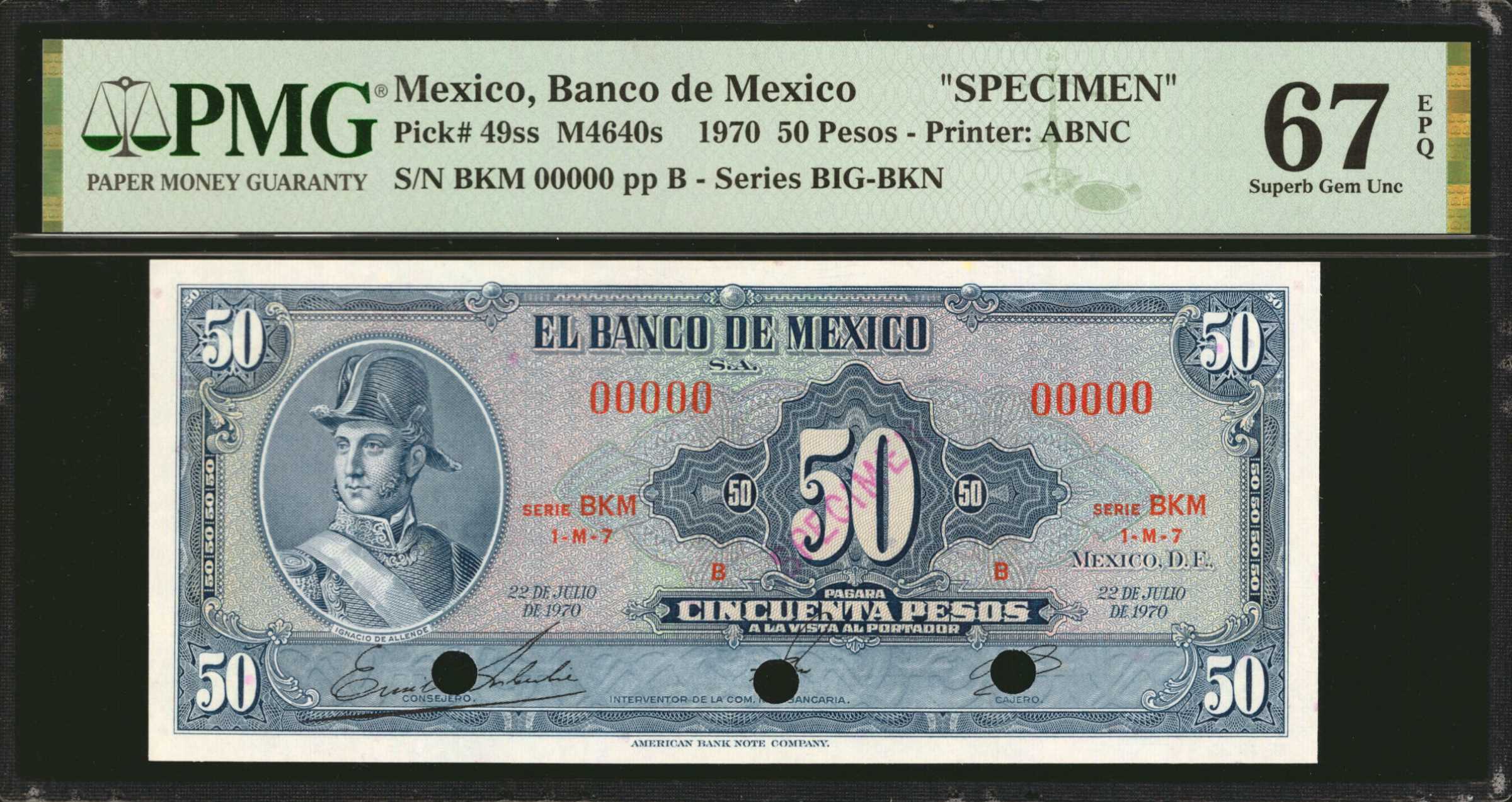 image for: Mexico  10 pesos (B624e)