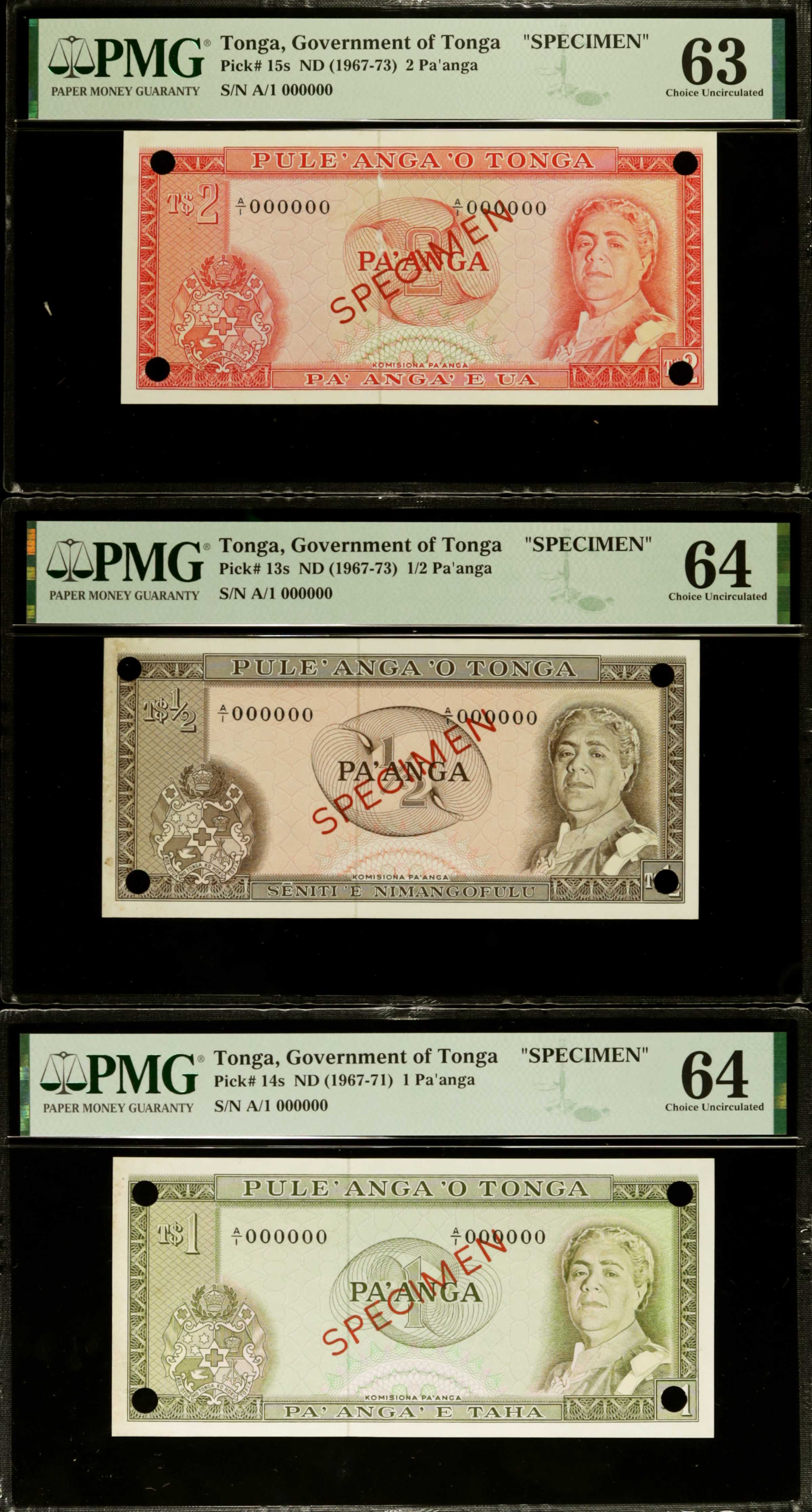 image for: Tonga  10 pa?anga(B117b)