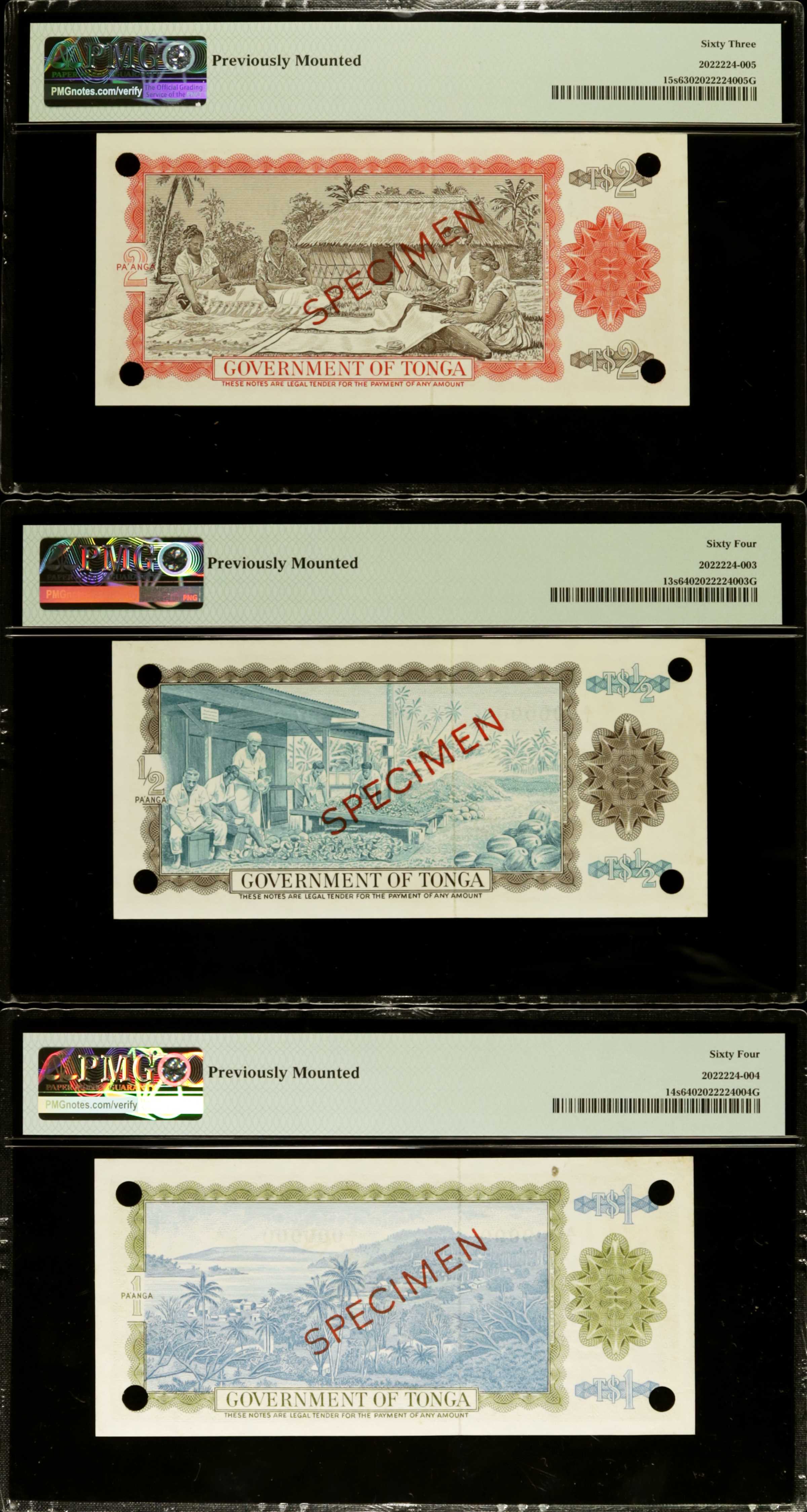 image for: Tonga  10 pa?anga(B117b)