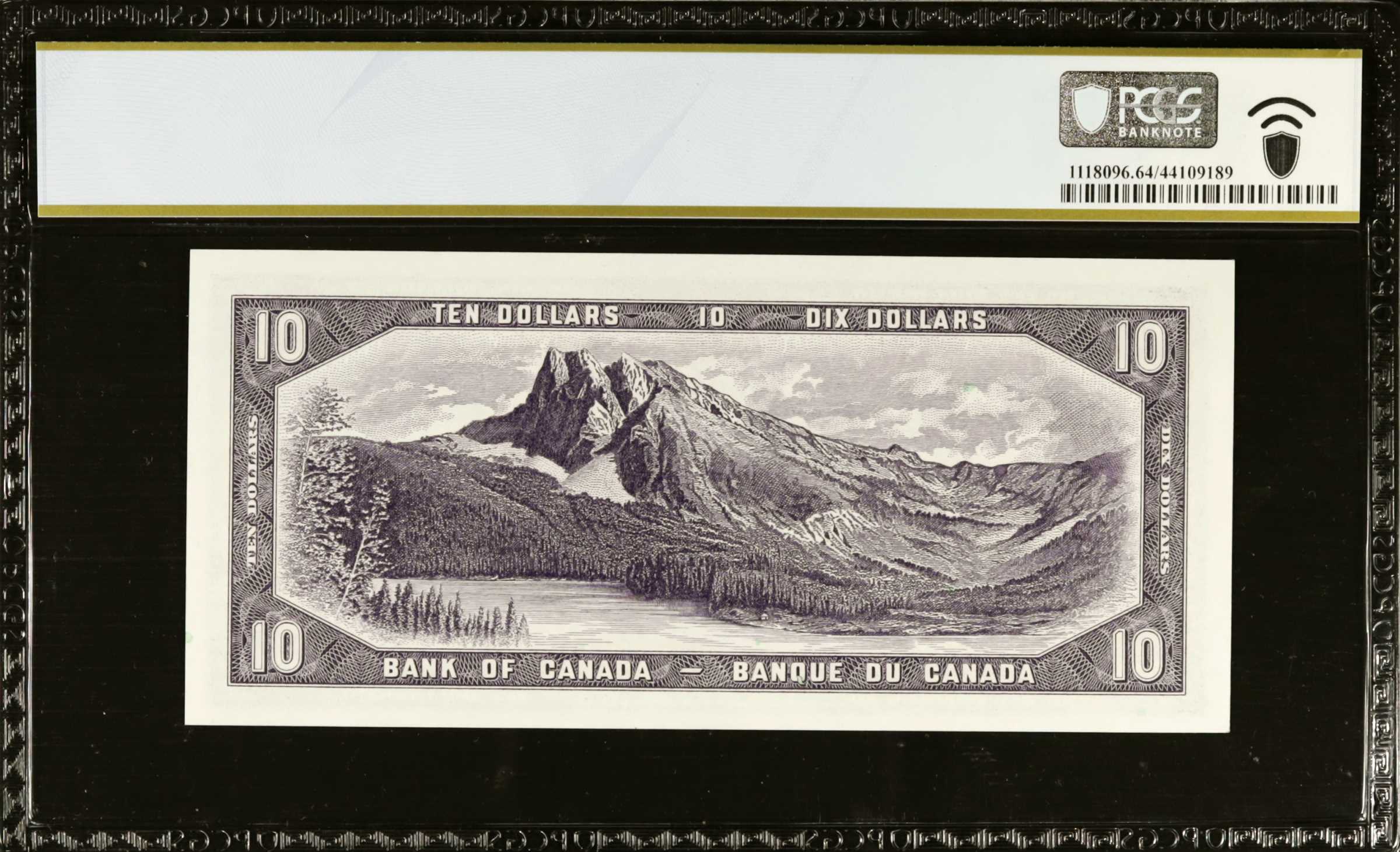 image for: Canada  10 dollars (B342a)