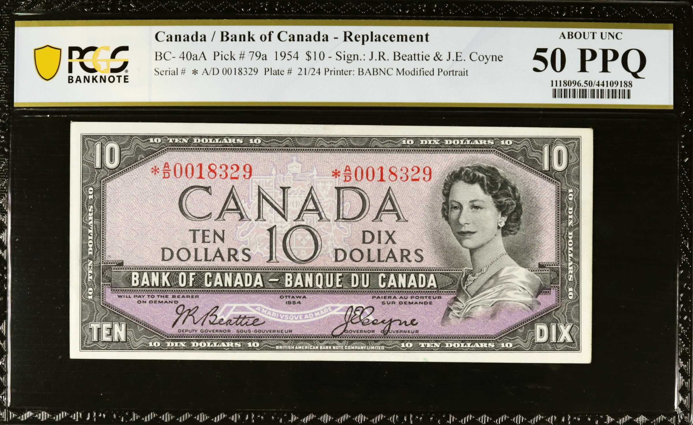 image for: Canada  10 dollars (B342az)