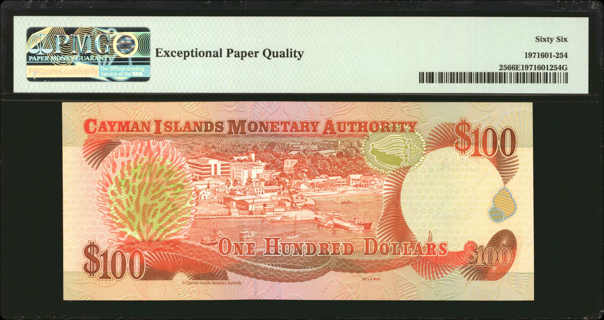 image for: Cayman Islands  100 dollars (B205as)