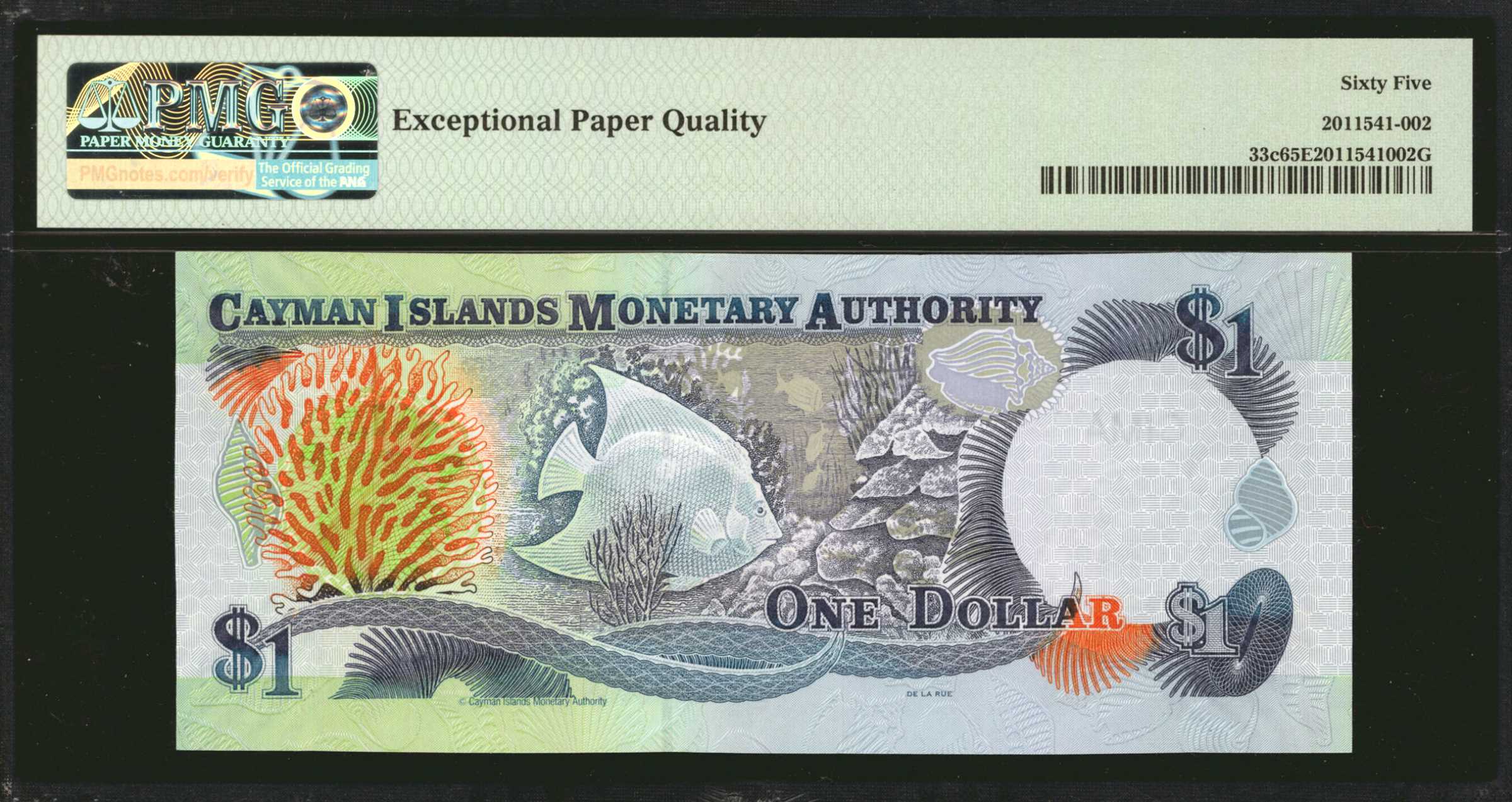 image for: Cayman Islands  1 dollar (B213as)