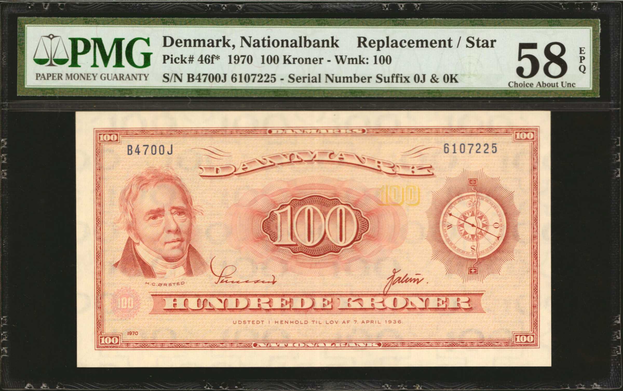 image for: Denmark  100 kroner (B916e)