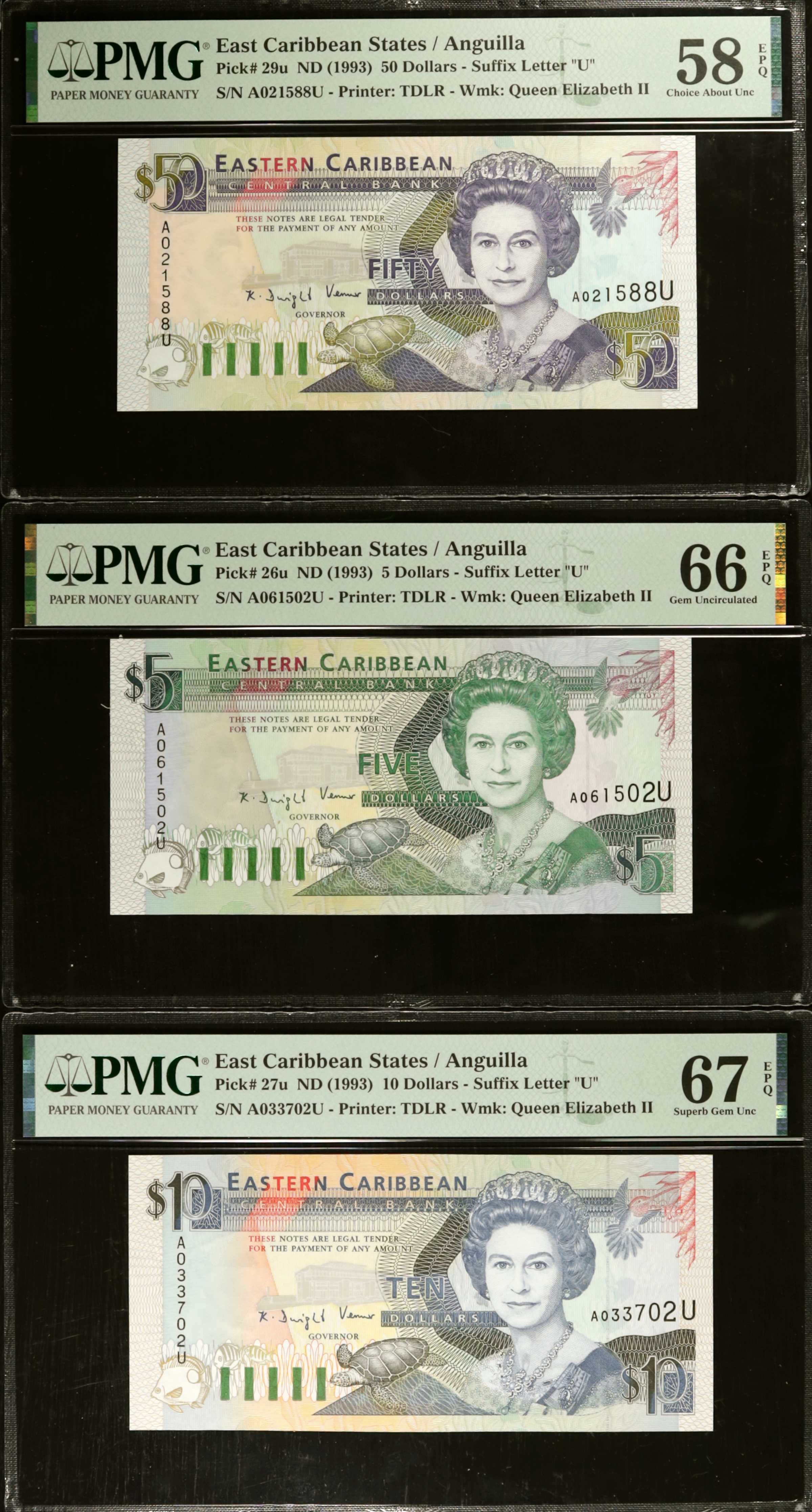 image for: East Caribbean States  50 dollars (B213m)