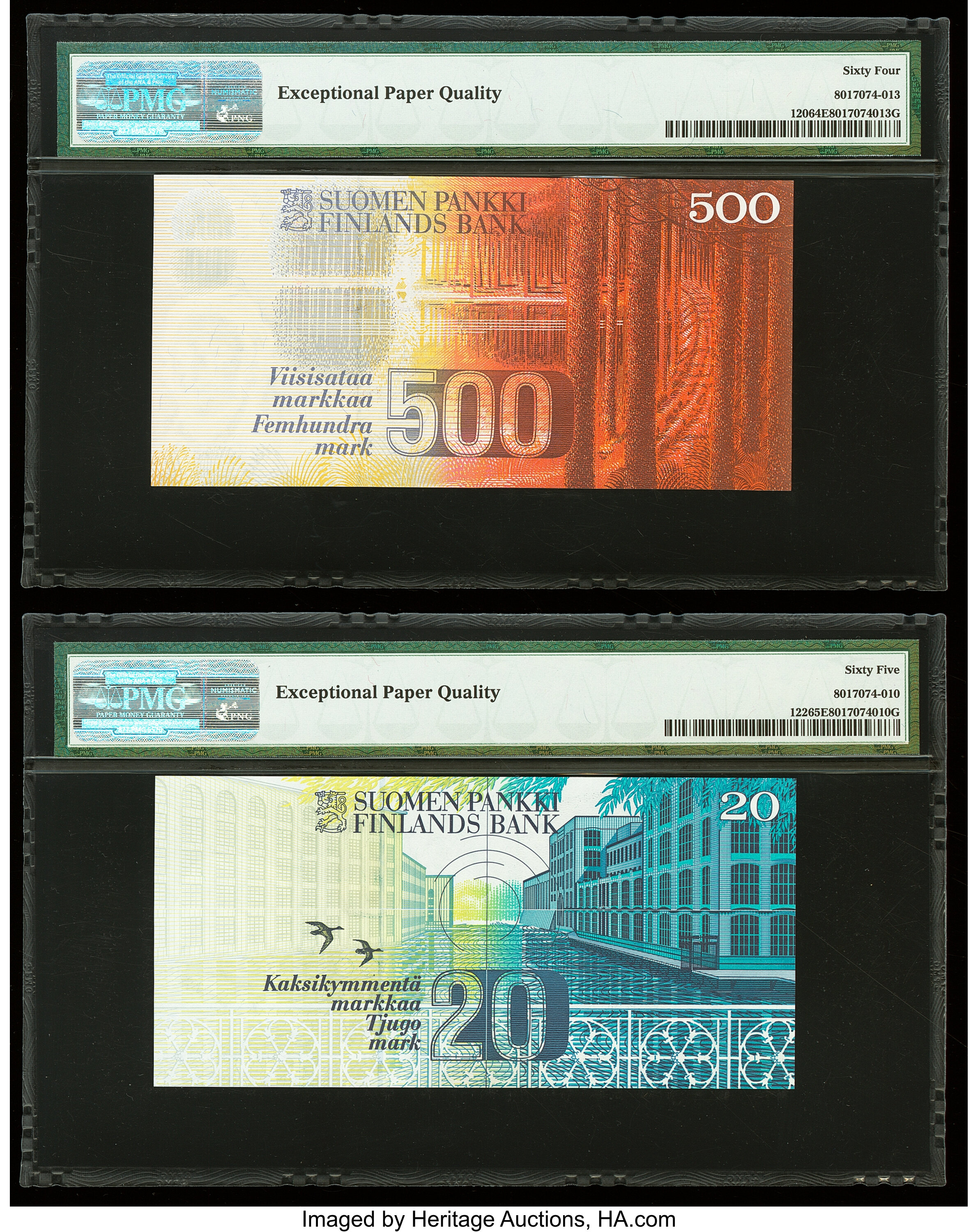 image for: Finland  500 markkaa / mark (B405as)