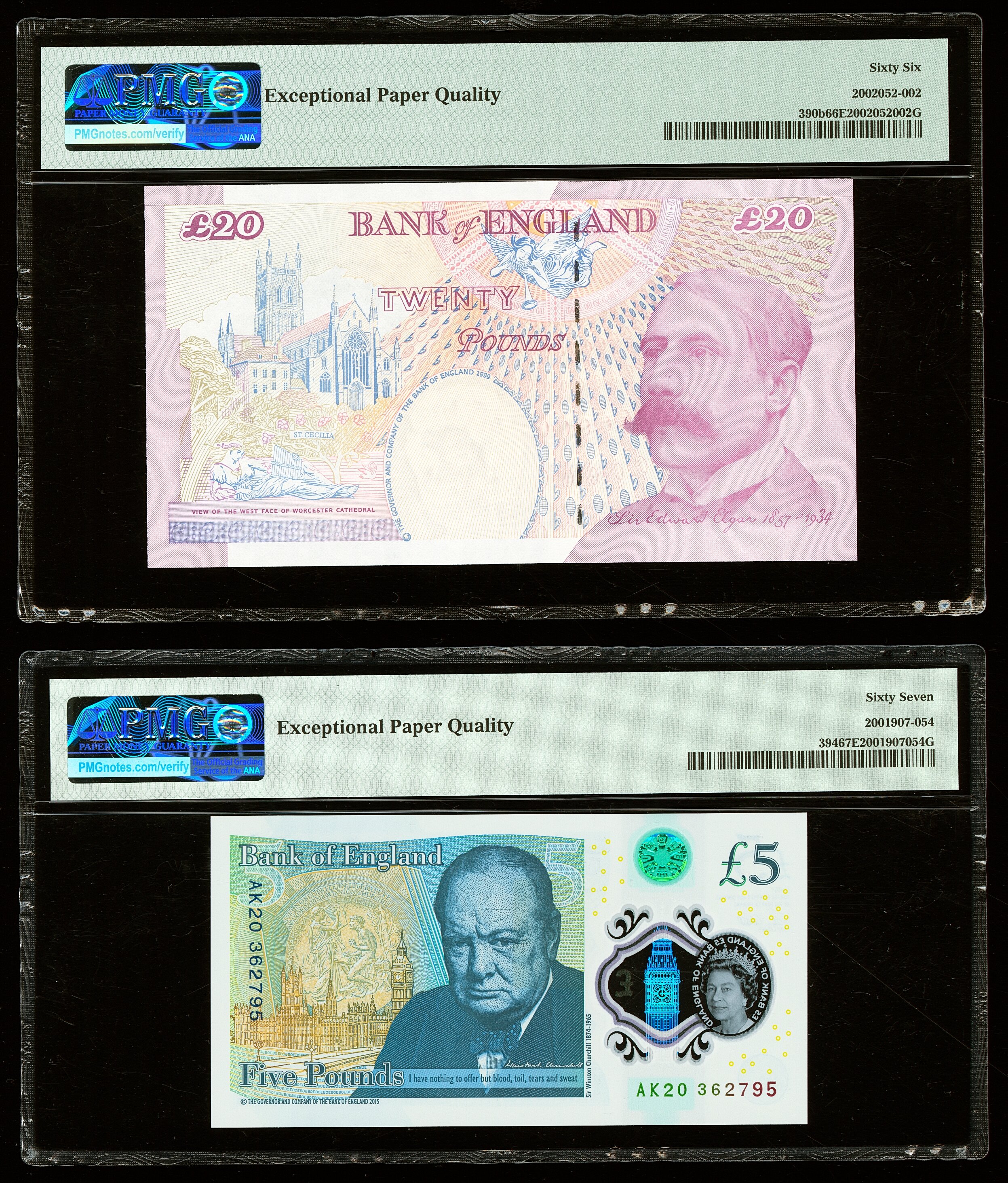 image for: United Kingdom  20 pounds (B200z)