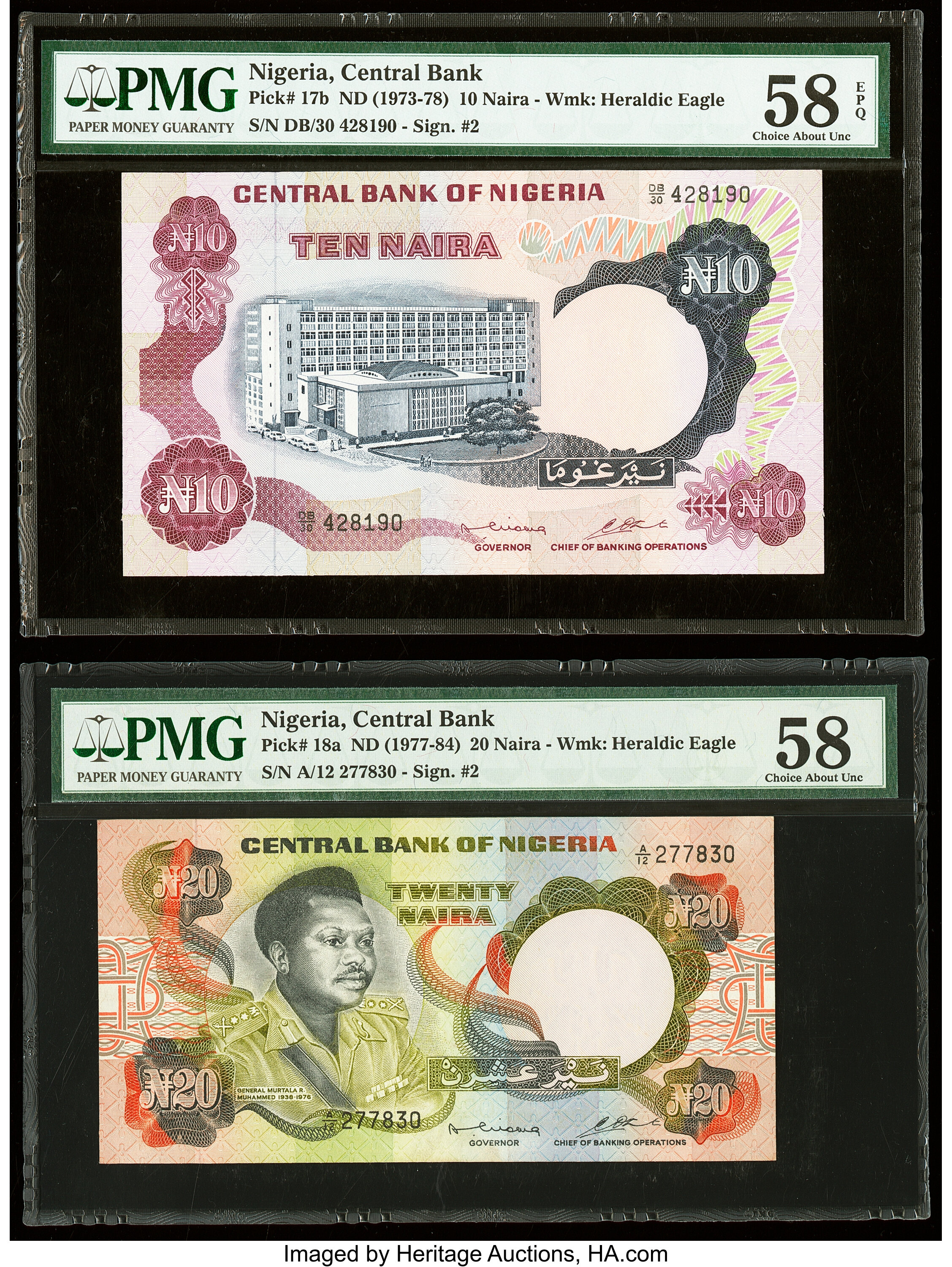 image for: Nigeria  10 naira (B216bs2)