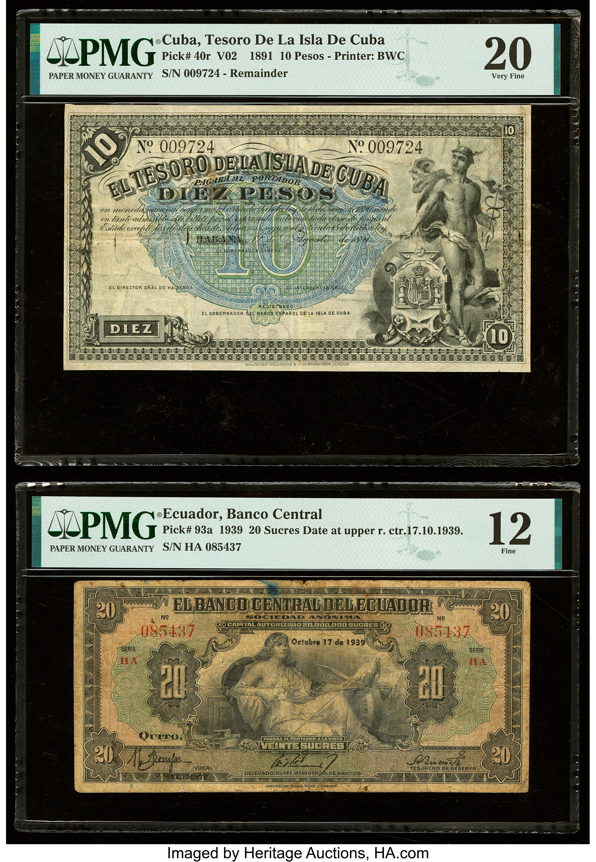 image for: Cuba  10 pesos(B202as)