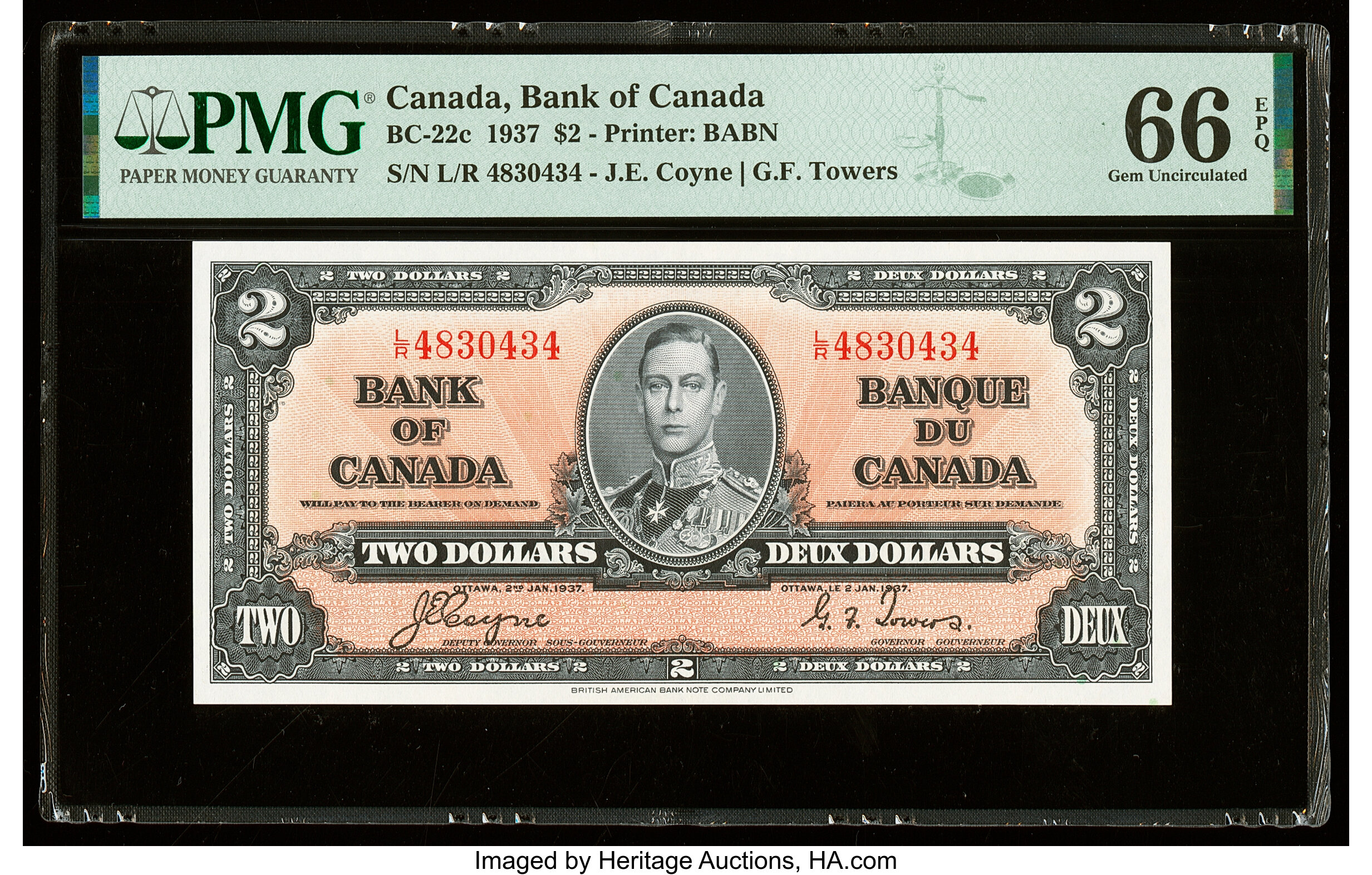 image for: Canada  2 dollars (B322a)