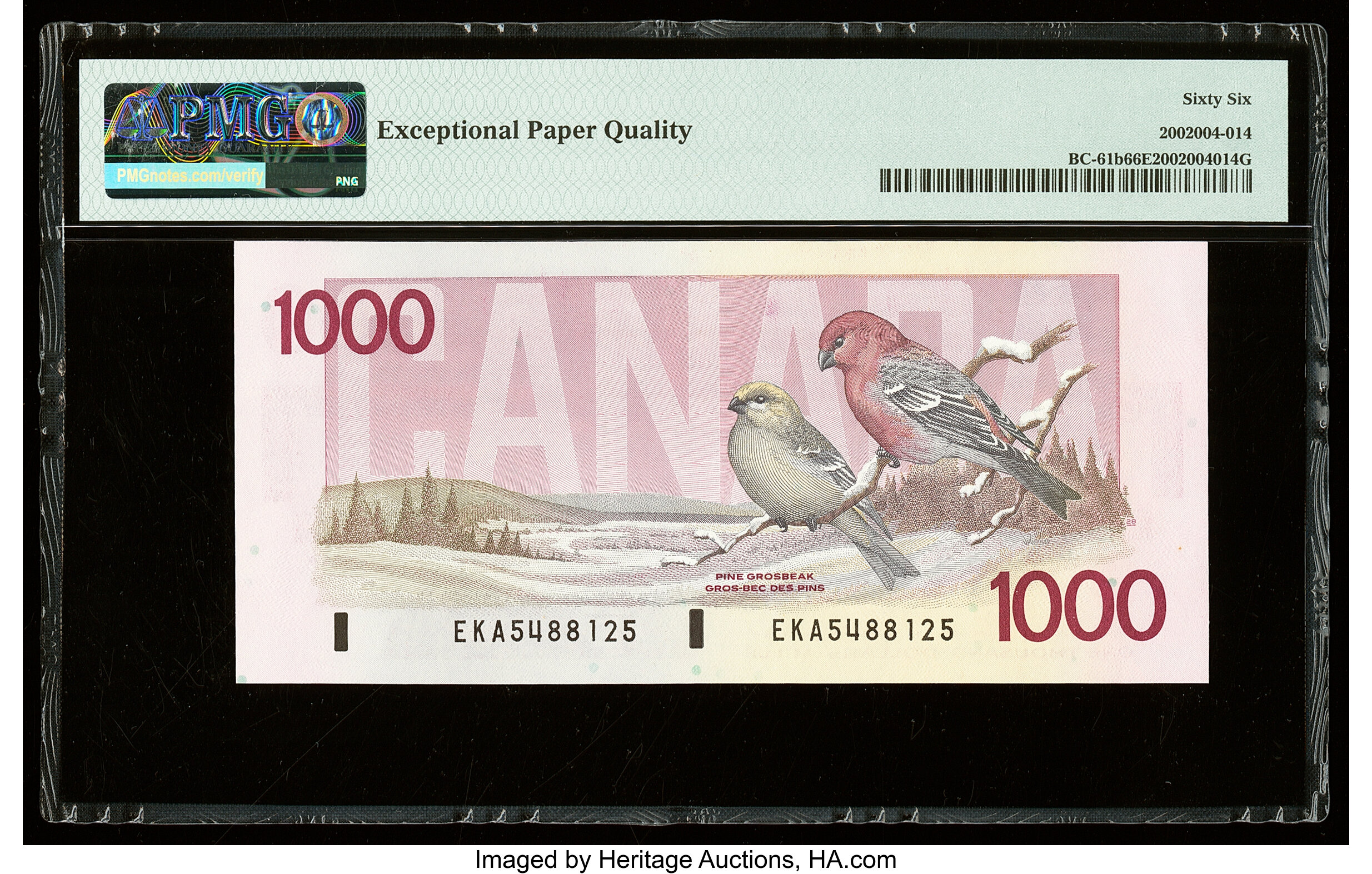 image for: Canada  1,000 dollars (B363a)