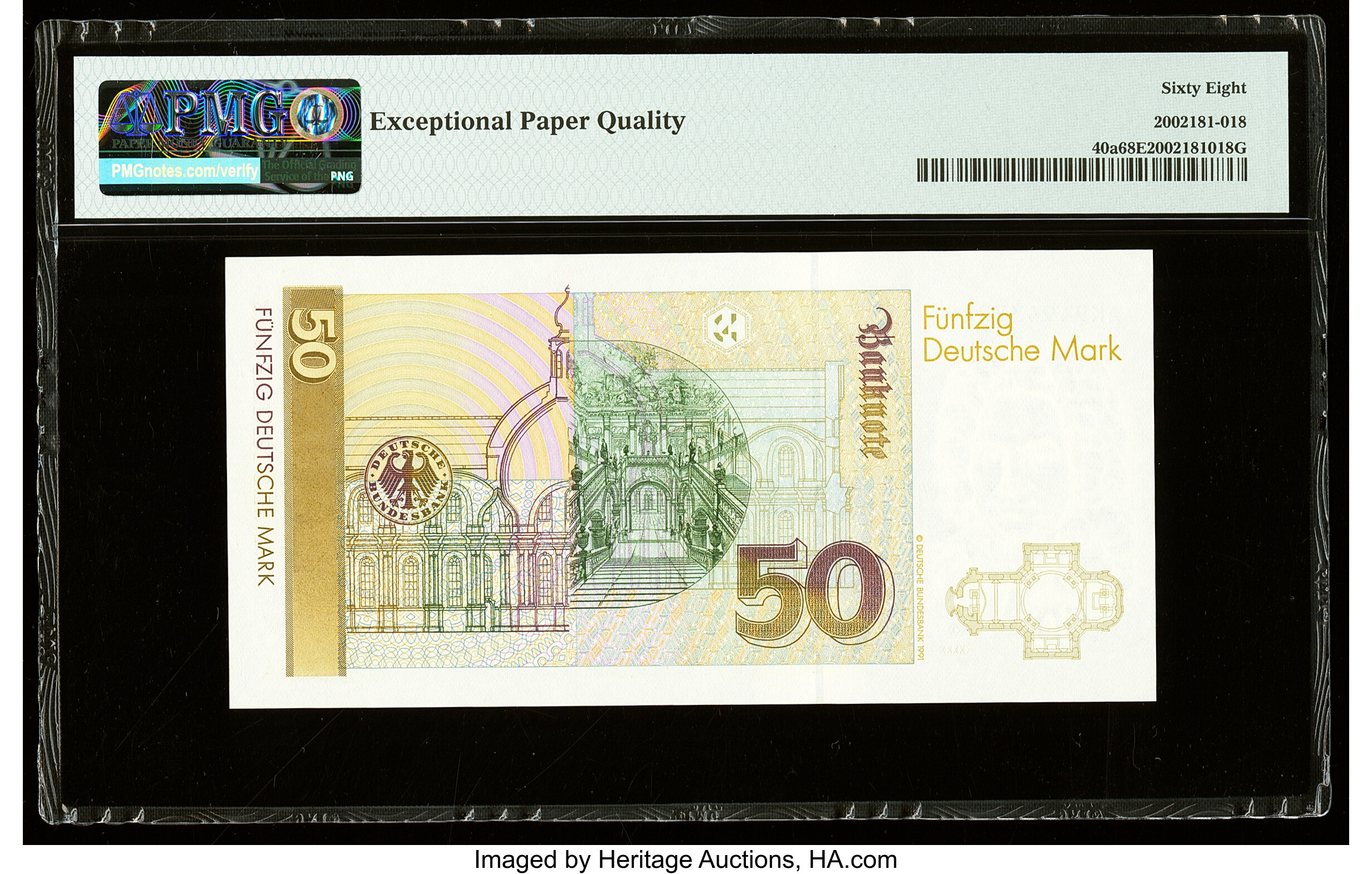 image for: Germany, Federal Republic of  50 deutsche mark (B225as)