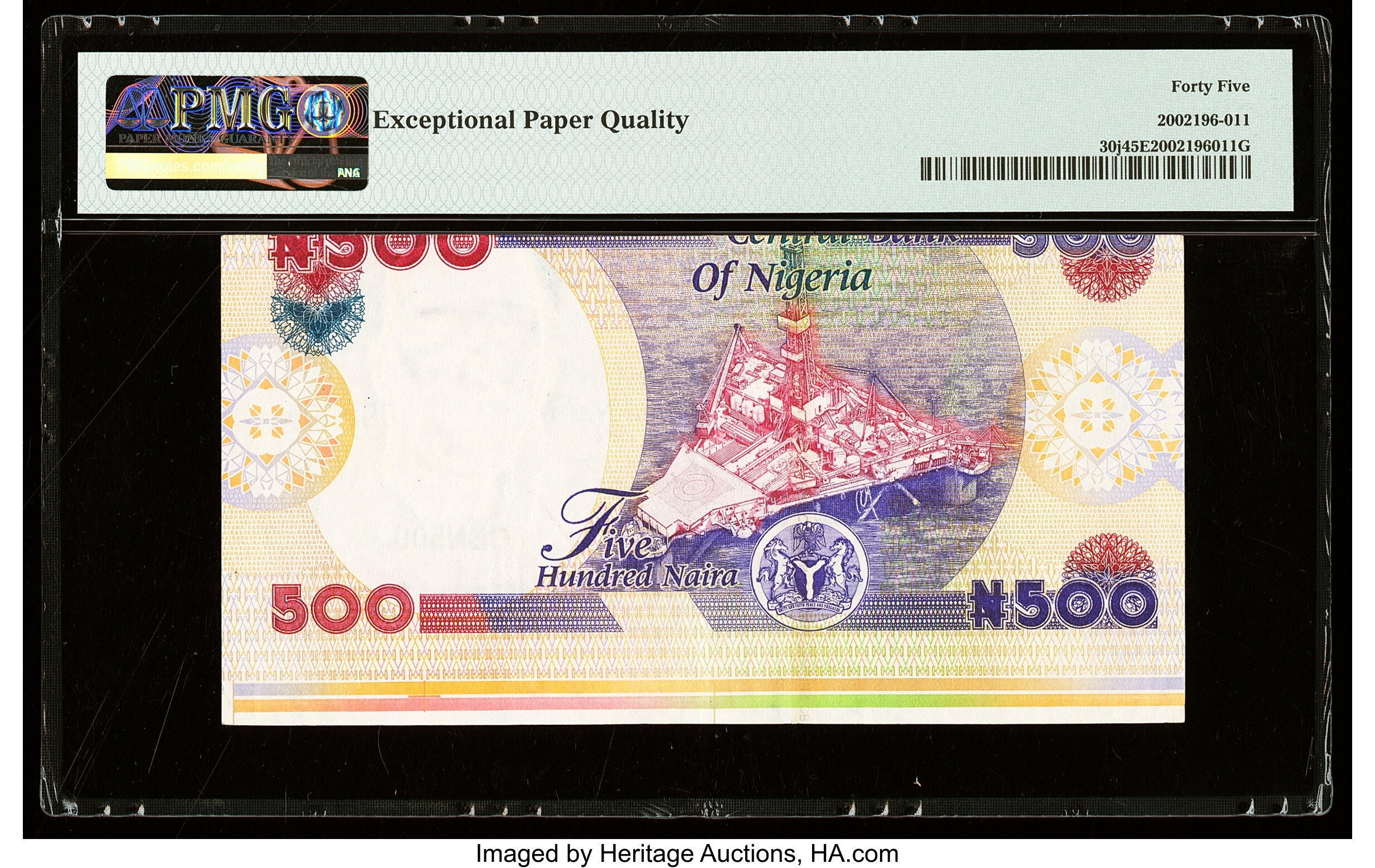 image for: Nigeria  500 naira (B228w)