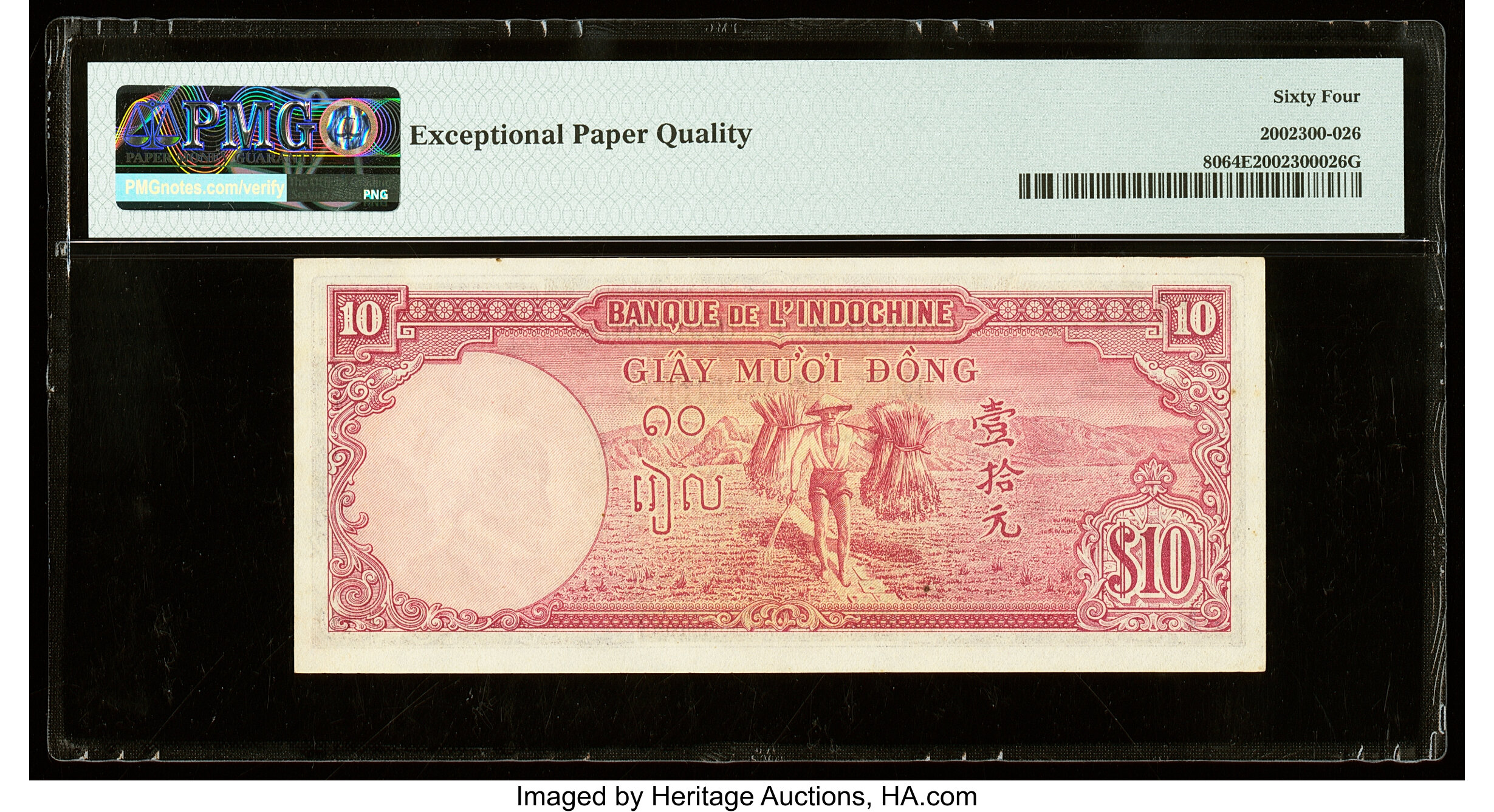 image for: French Indo-China  10 piastres(B163as1)