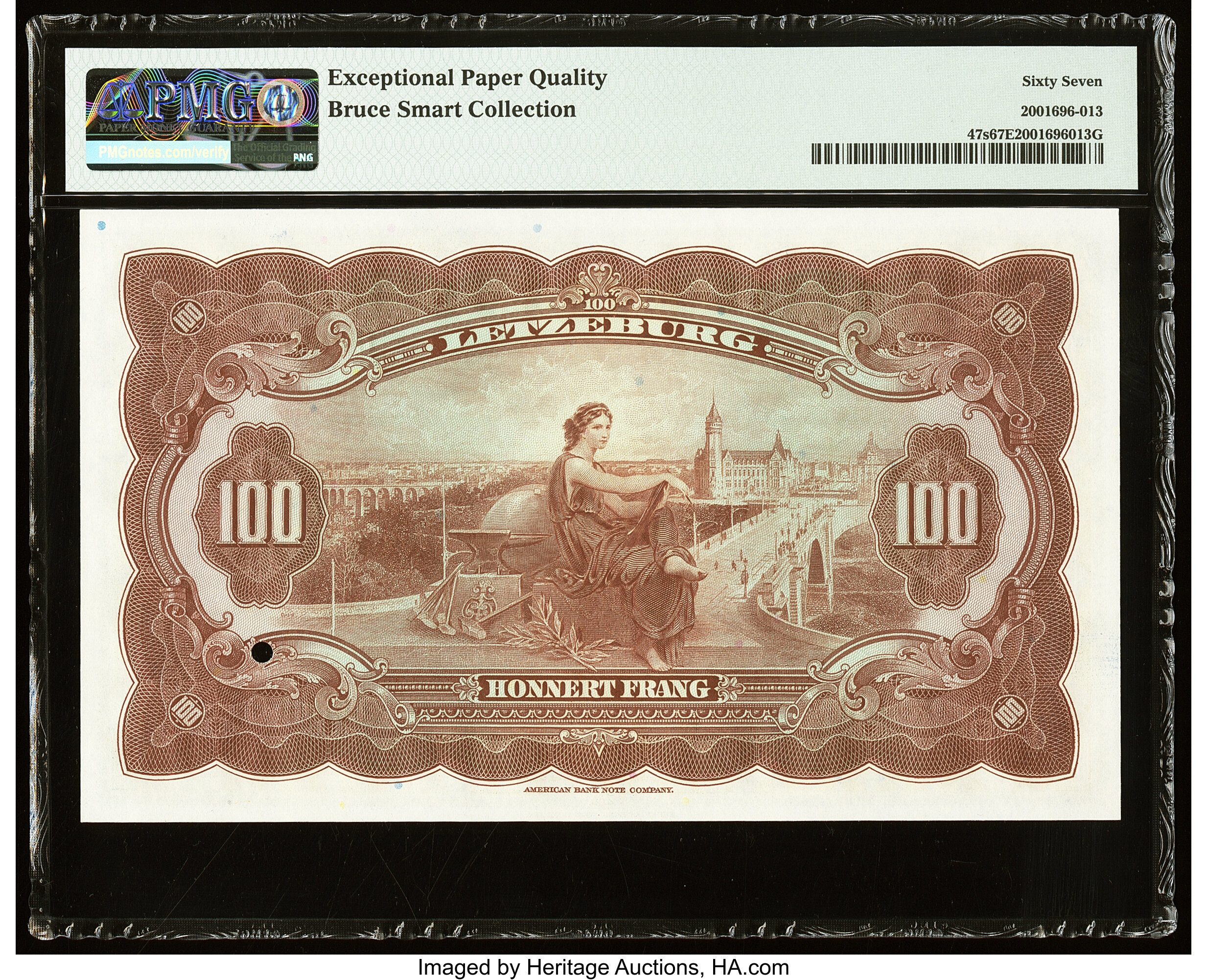 image for: Luxembourg  100 francs / frang (B330as1)