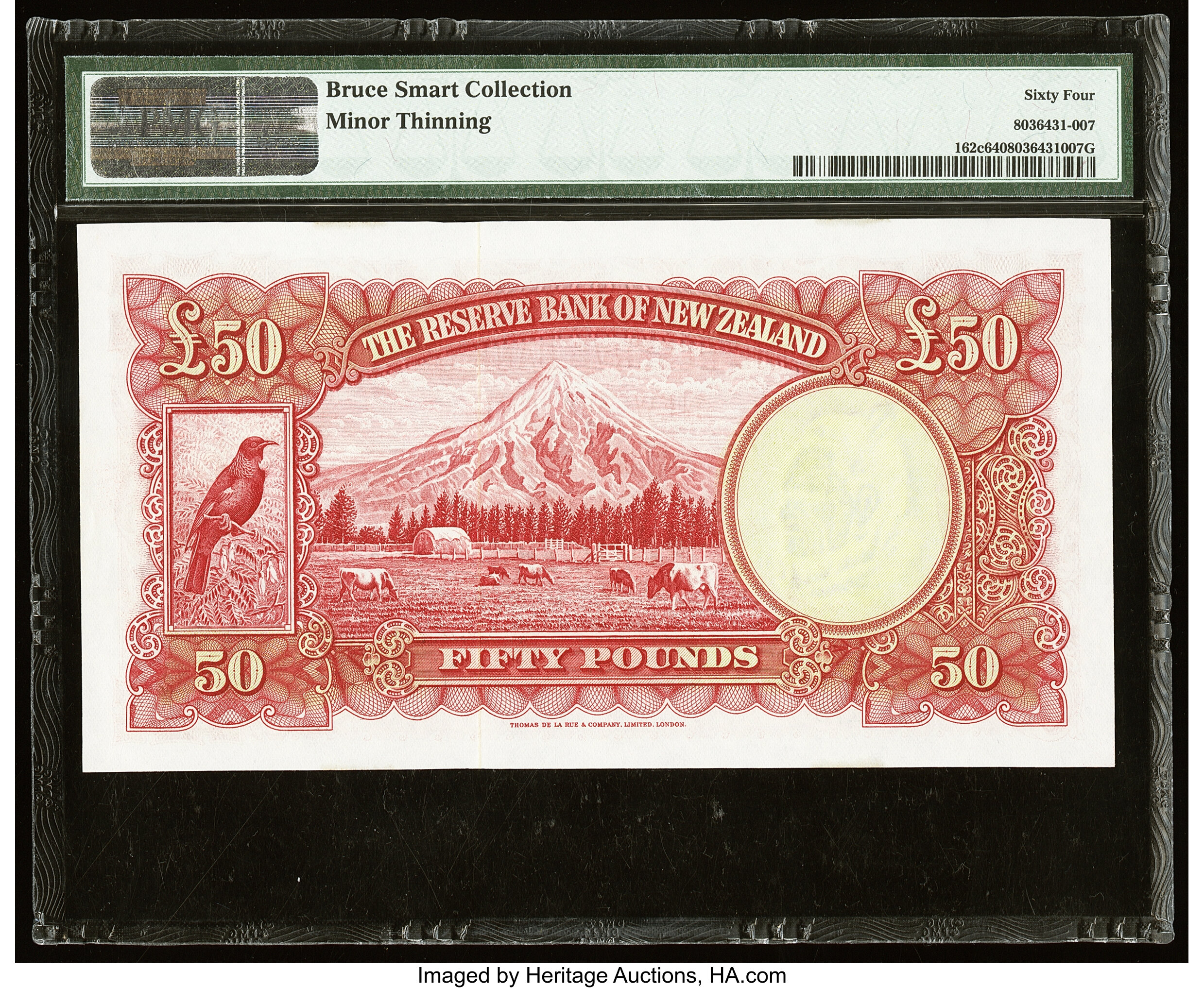 image for: New Zealand  50 pounds (B109es)