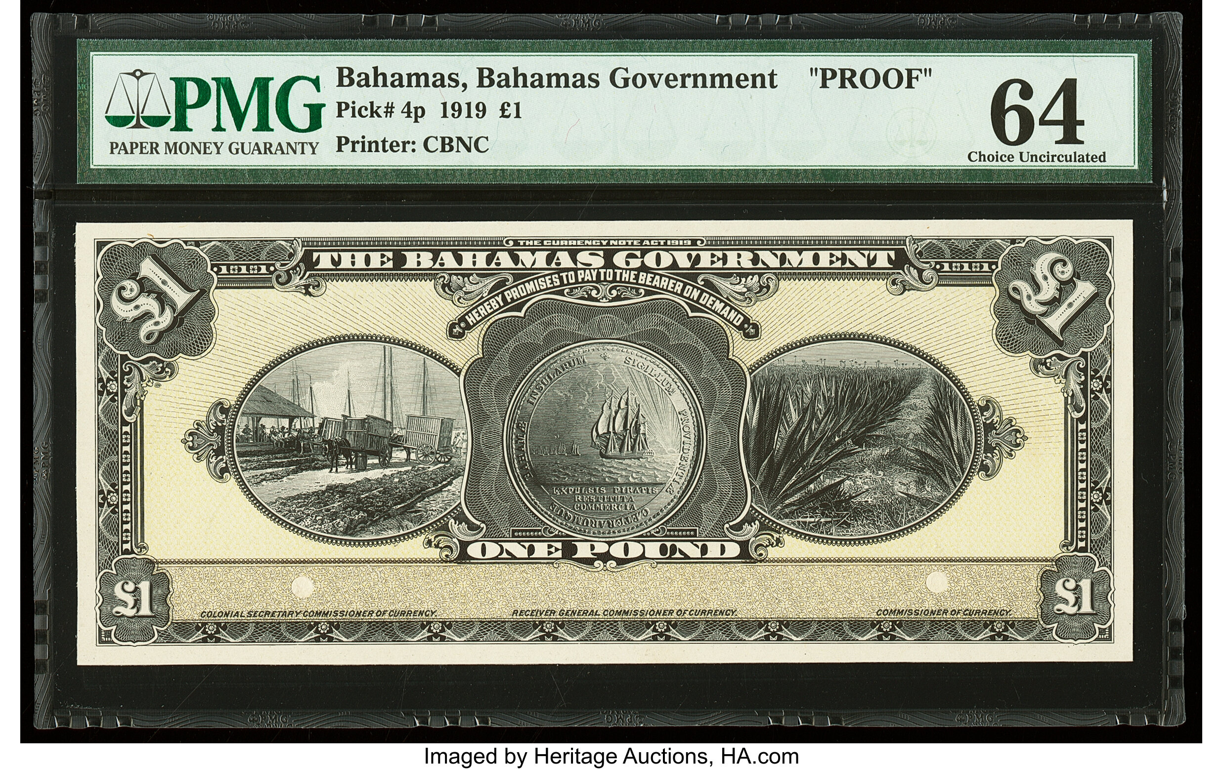image for: Bahamas  1 pound(B104ap)