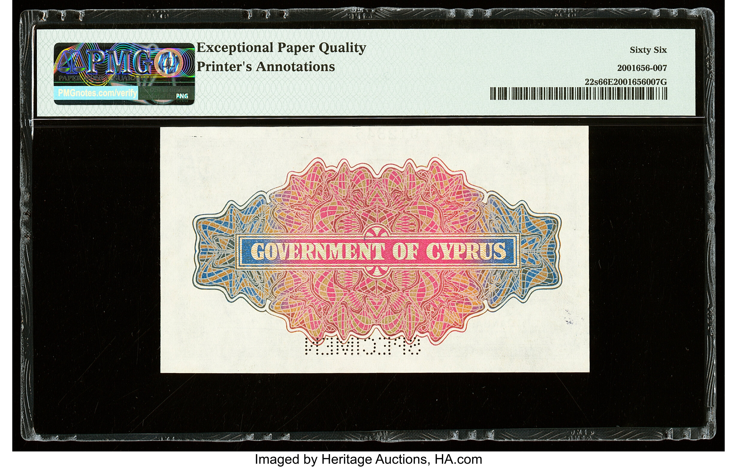 image for: Cyprus  5 shillings (B122ls1)