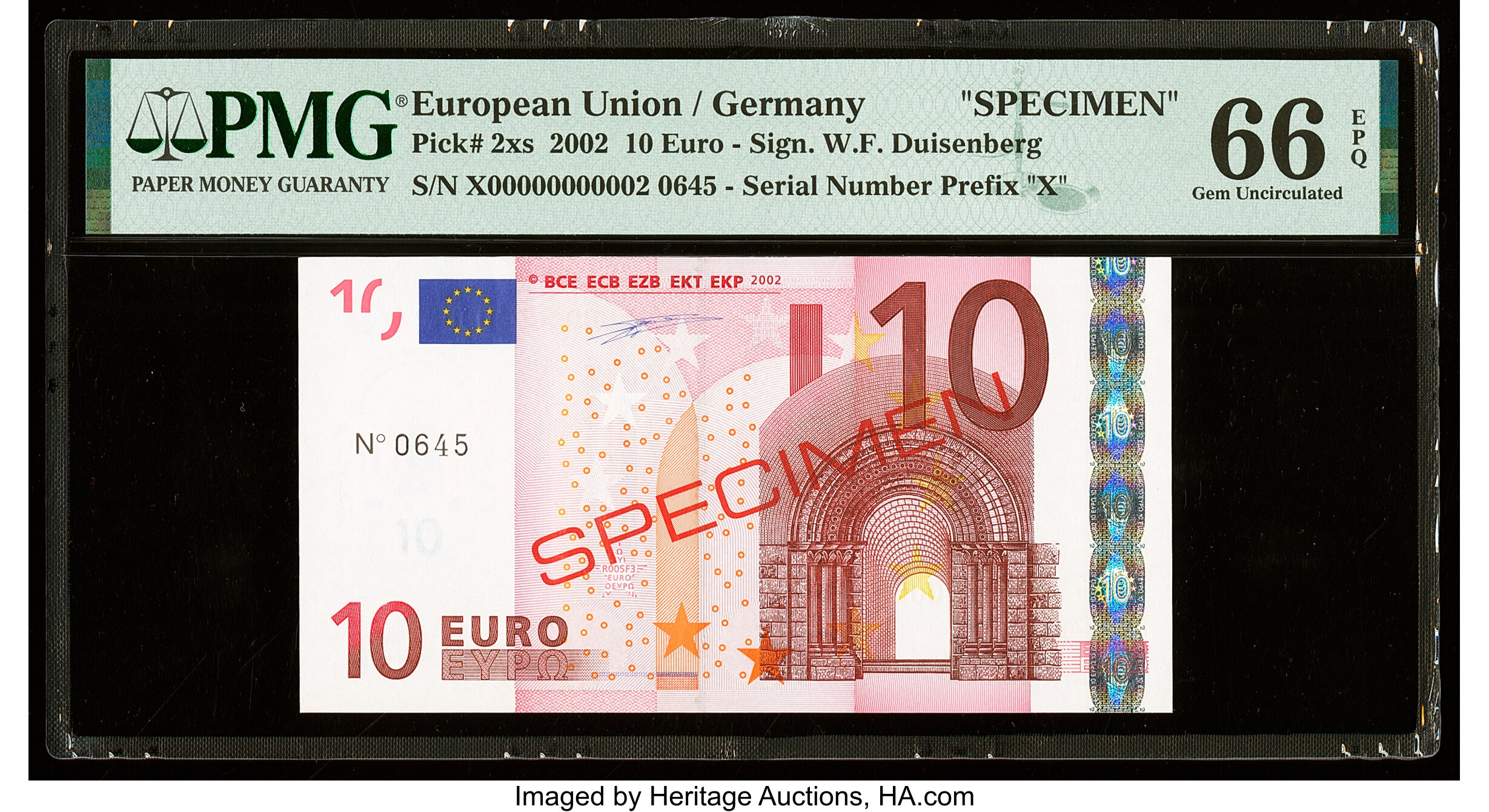 image for: European Monetary Union  10 euro (B102v1)