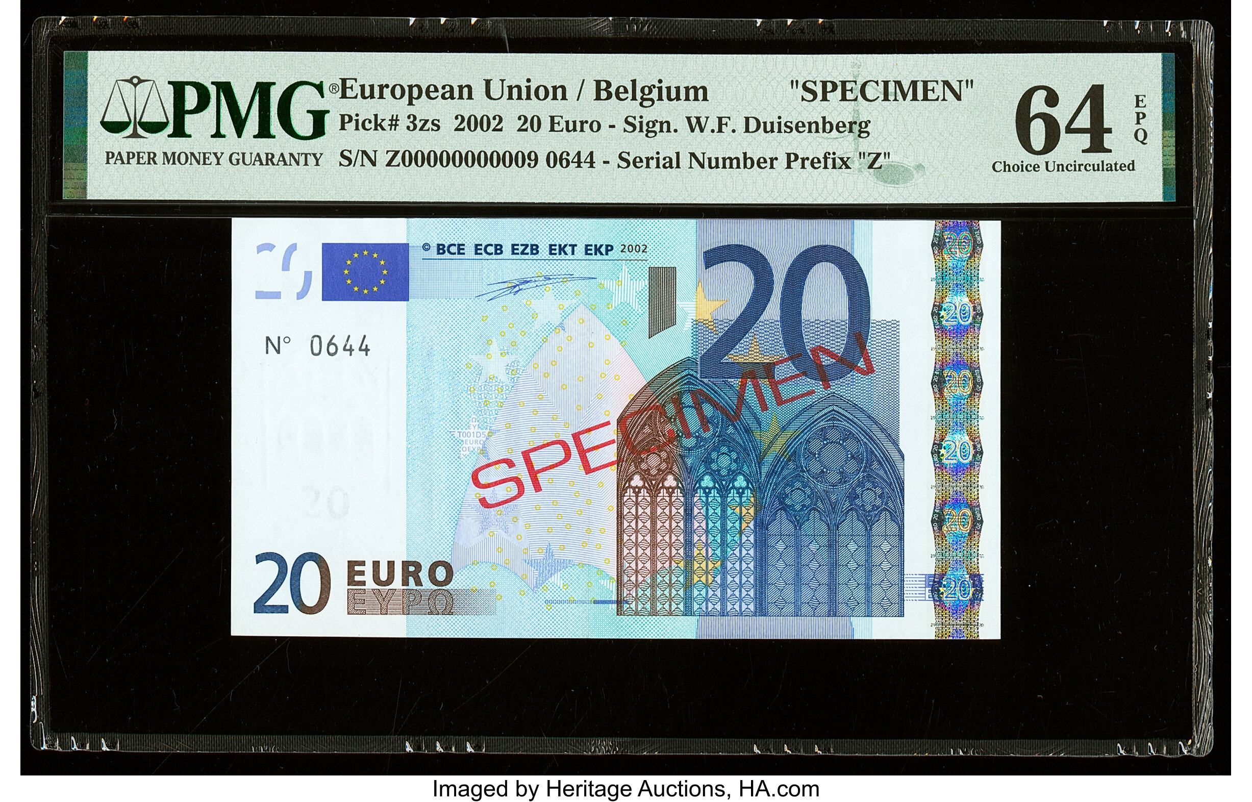 image for: European Monetary Union  20 euro (B103n1)