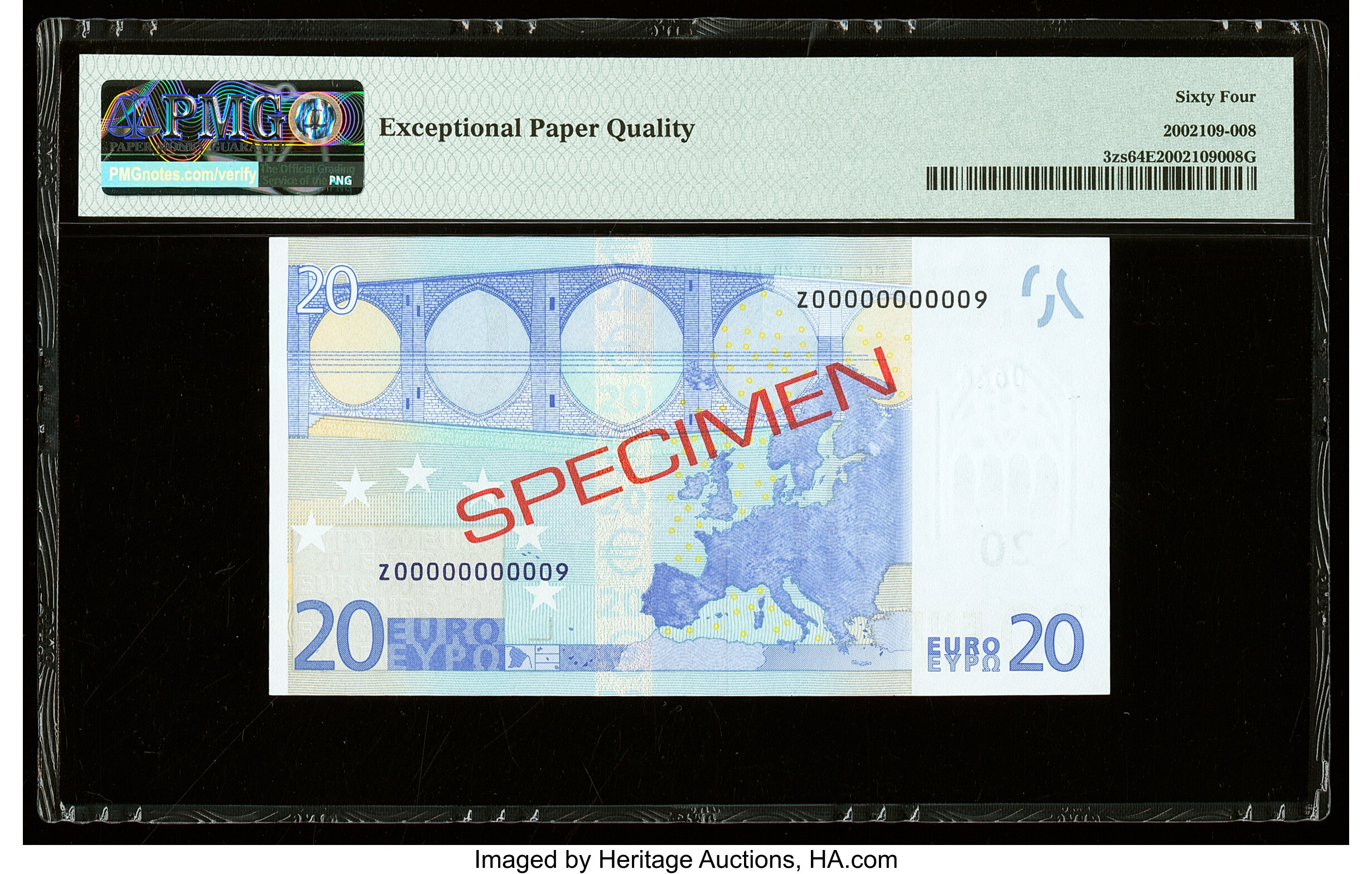 image for: European Monetary Union  20 euro (B103t1)