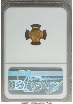 image for: 1860 $1 Liberty Octagonal 1 Dollar, BG-1102, R.4, MS65 NGC. NGC Census: (6/0). PCGS Population: (6/3). MS65. ...