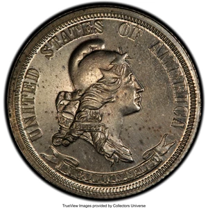 image for: 1870 25C Standard Silver Quarter Dollar, Judd-893A, Pollock-991, Unique, PR64 PCGS....