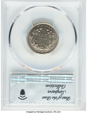 image for: 1870 25C Standard Silver Quarter Dollar, Judd-893A, Pollock-991, Unique, PR64 PCGS....