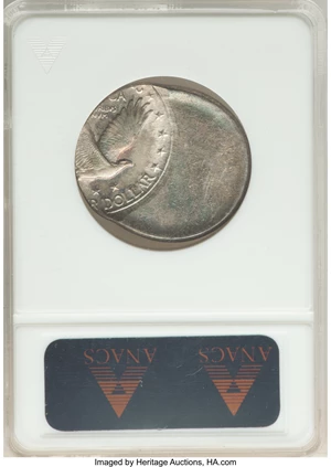 image for: (1917-1930) Standing Liberty Quarter, Type Two -- Struck Off-Center -- AU55 ANACS....