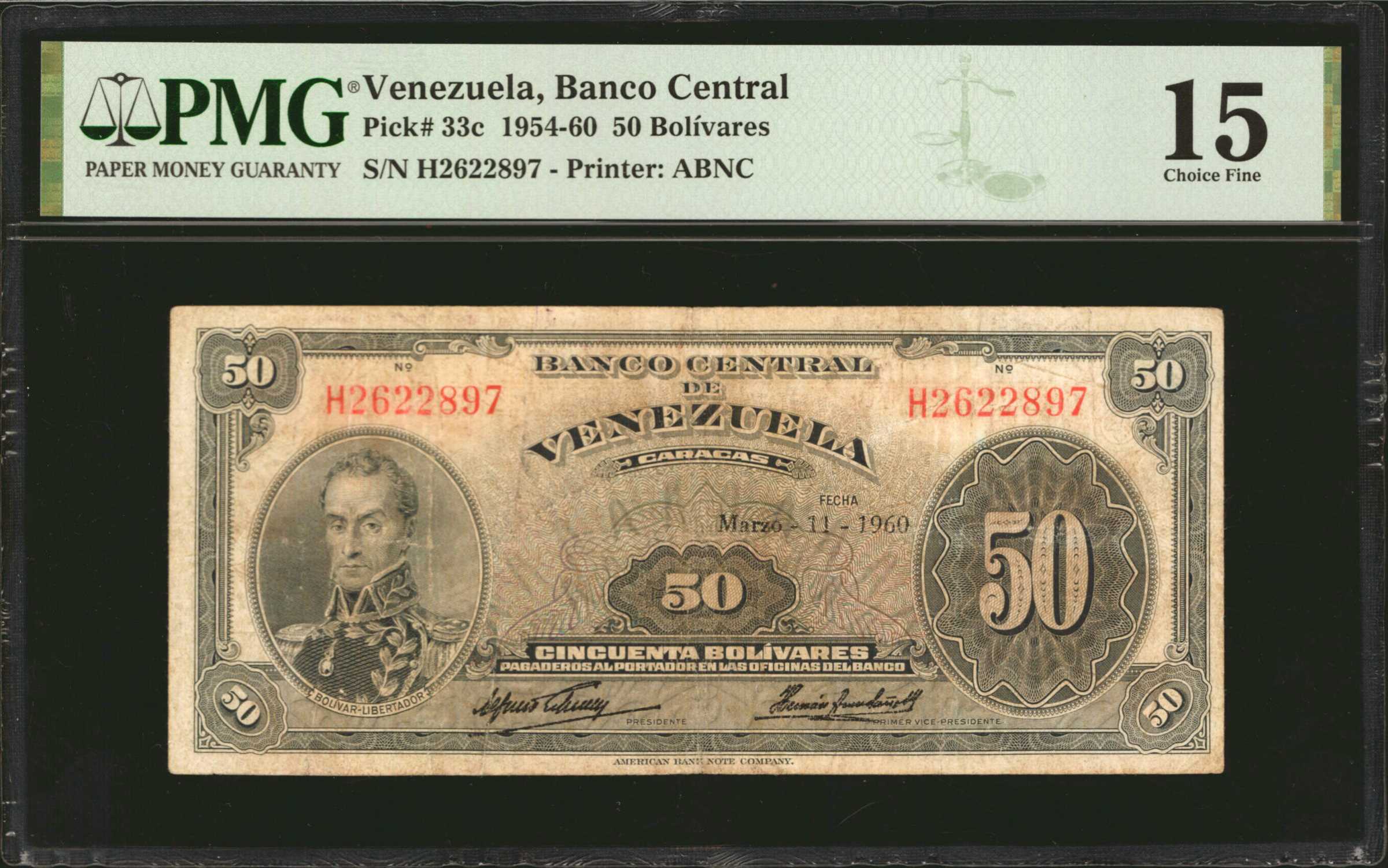 image for: Venezuela  50 bol?vares(B303l)
