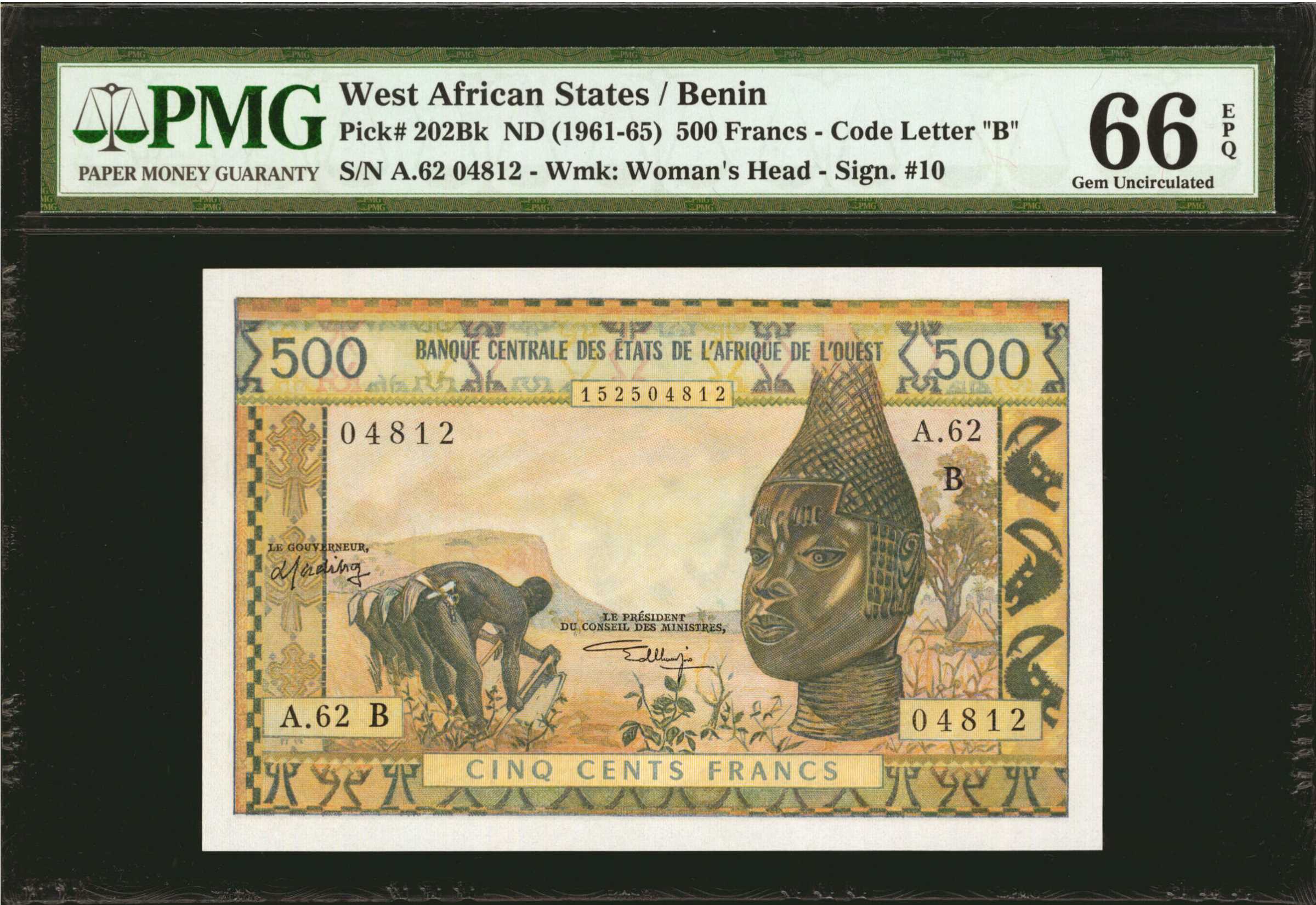 image for: West African States  500 francs (B107Ba)