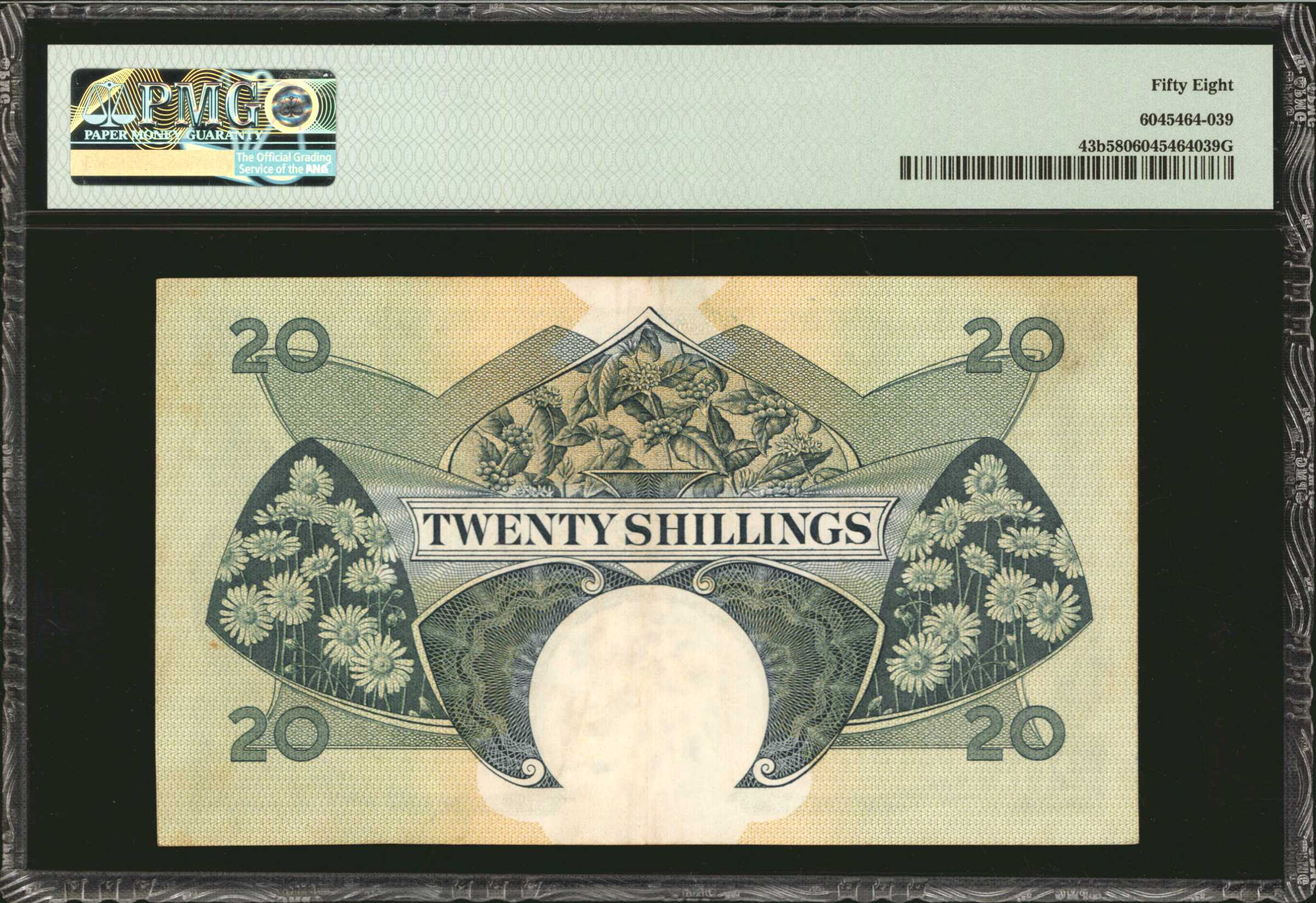 image for: East Africa  20 shillings(B229bs2)
