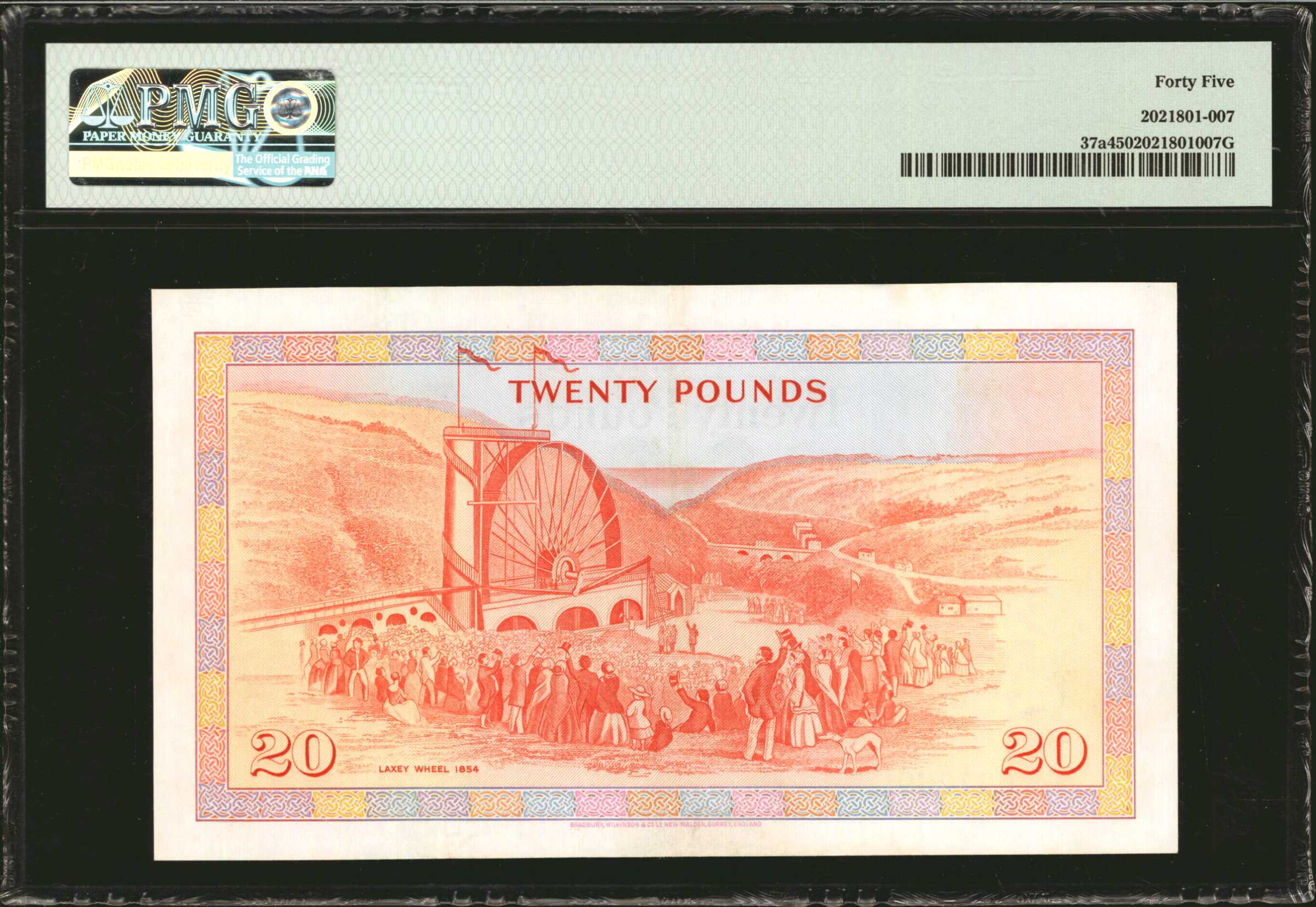 image for: Isle of Man  20 pounds (B110a)