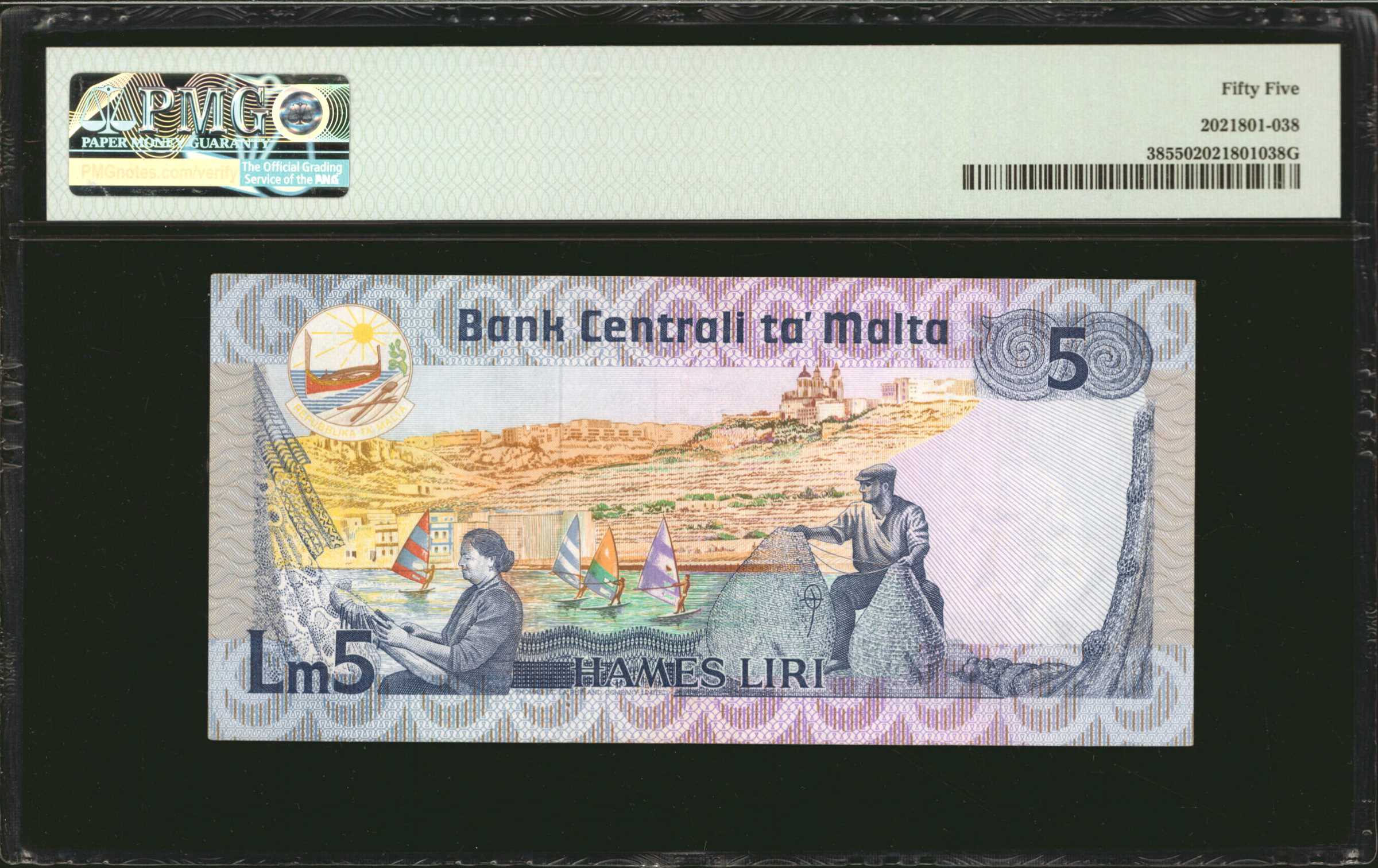 image for: Malta  5 liri (B211az)