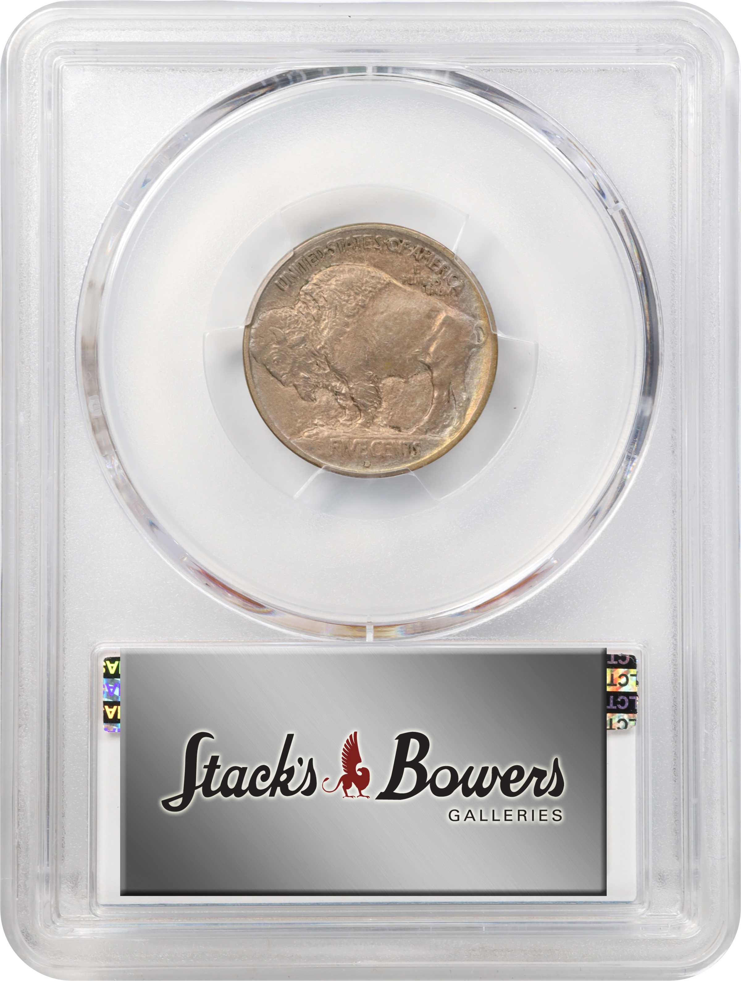 1913-D 5c Buffalo, Type 1 VF20 thumbnail 17