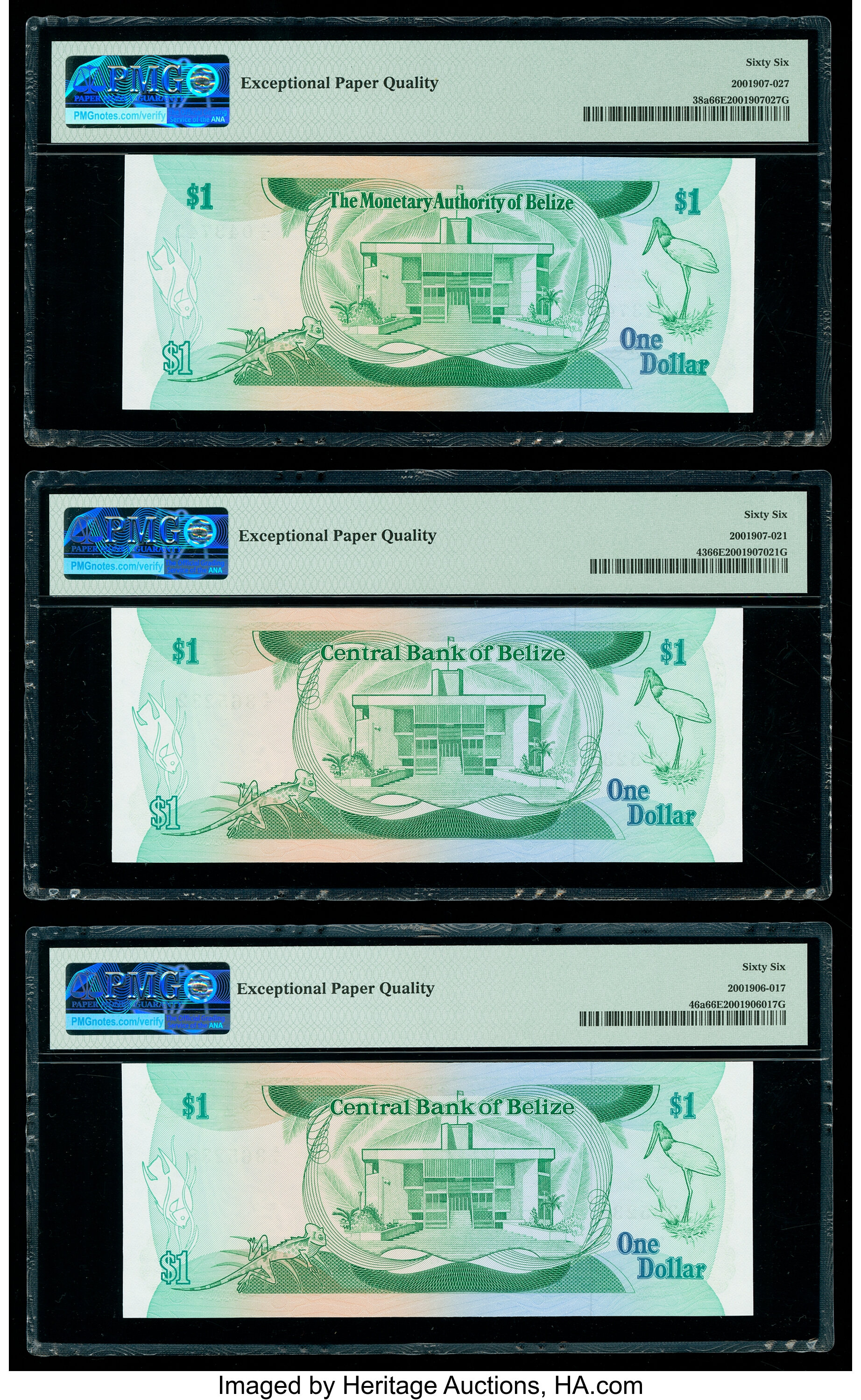image for: East Caribbean States  100 dollars (B230a)