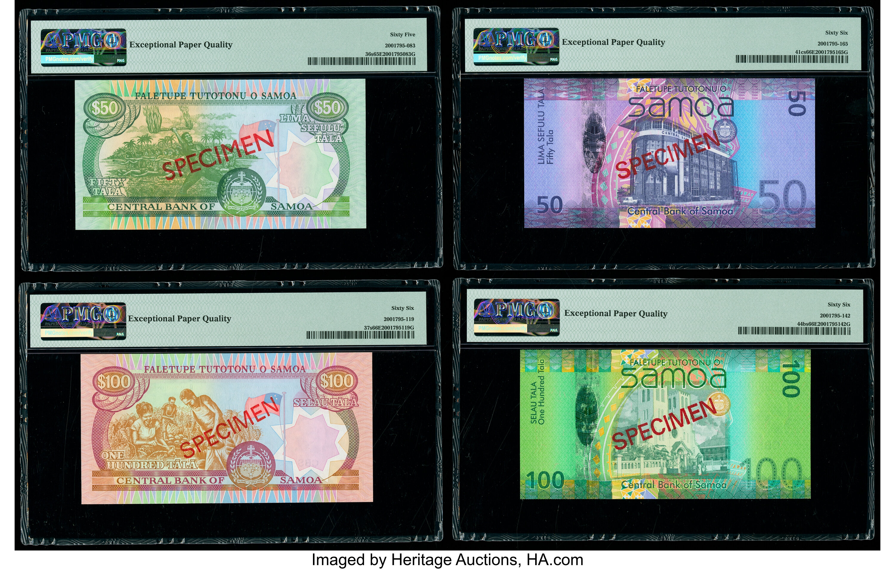 image for: Samoa  50 tala (B116a)