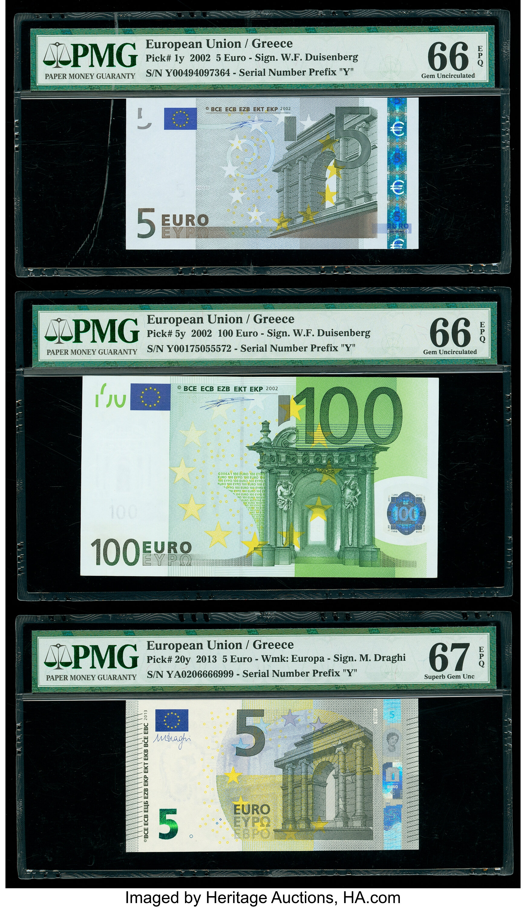 image for: European Monetary Union  5 euro (B101t1)
