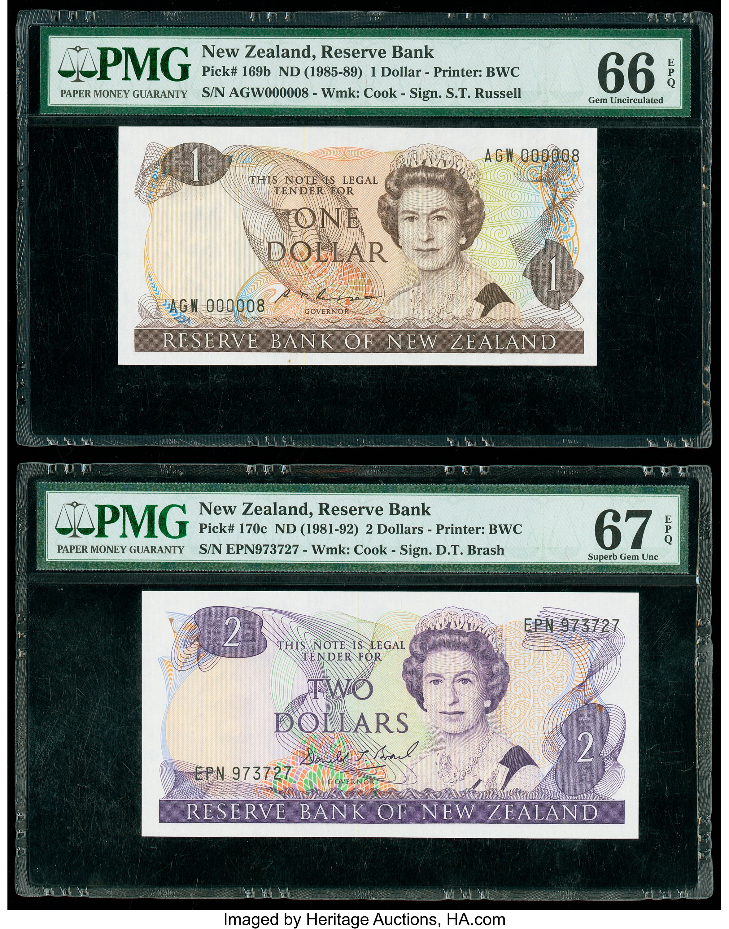image for: New Zealand  1 dollar (B116az)