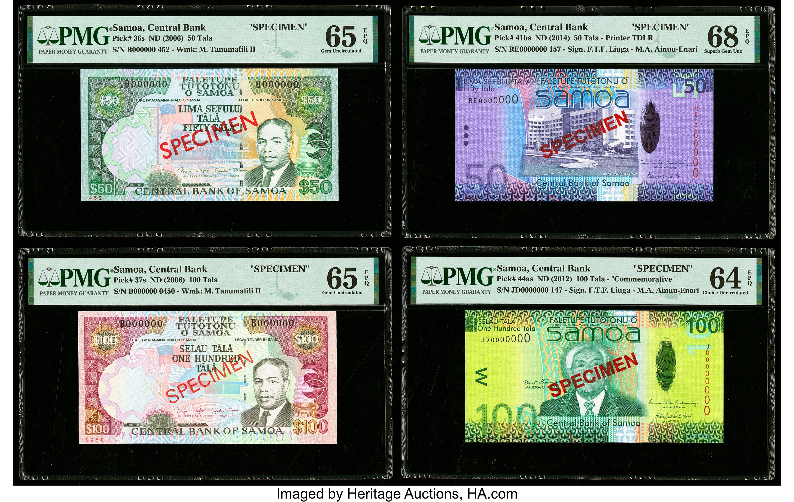 image for: Samoa  50 tala (B116as1)
